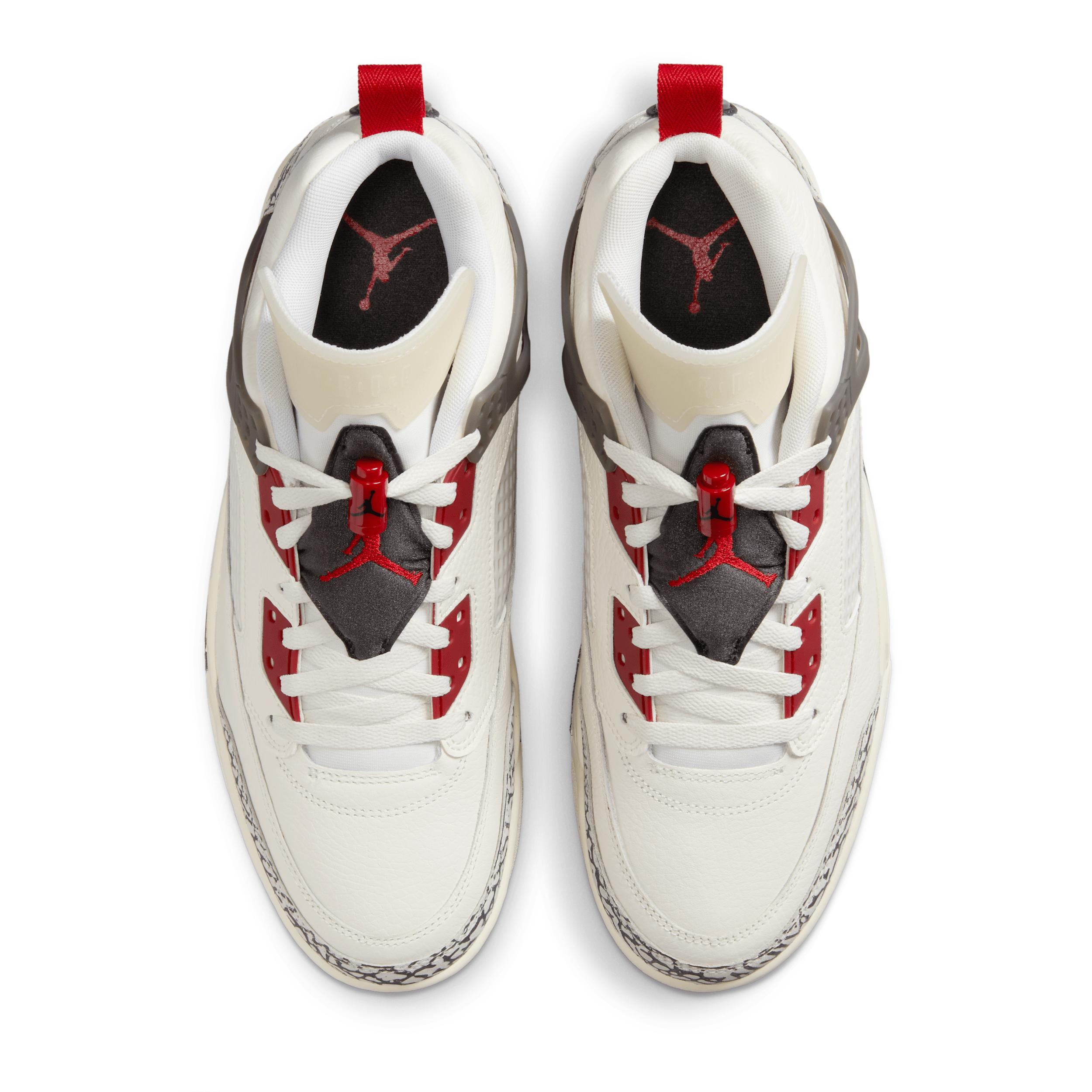 Jordan Mens Spizike Low Casual Shoes in Sail/Anthracite/Coconut Milk Product Image