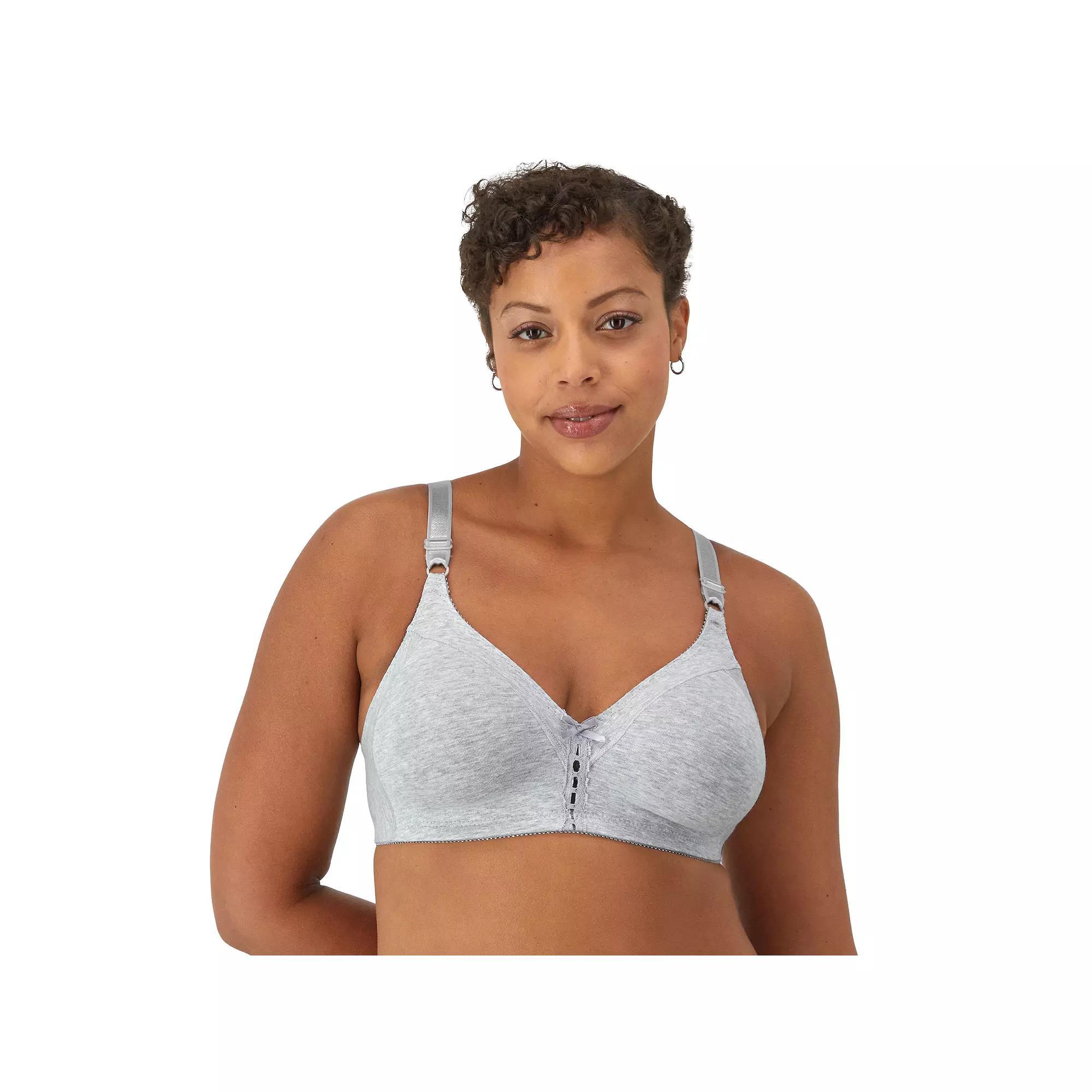Bali® Double Support® Full-Figure Wireless Bra 3036, Women's, Size: 38 C, White Product Image