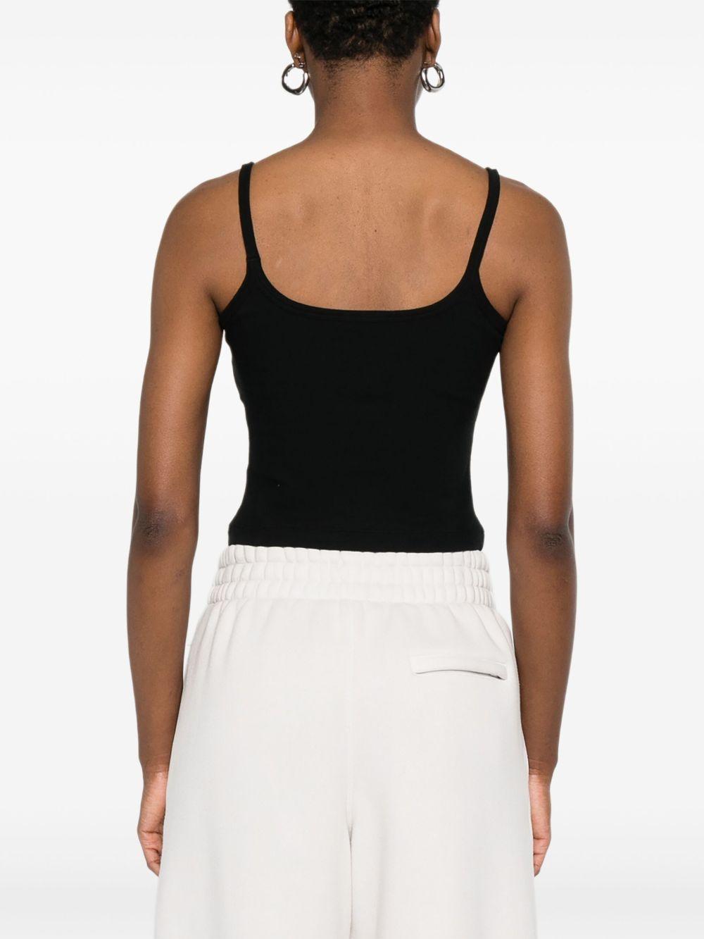 logo-embroidered top Product Image