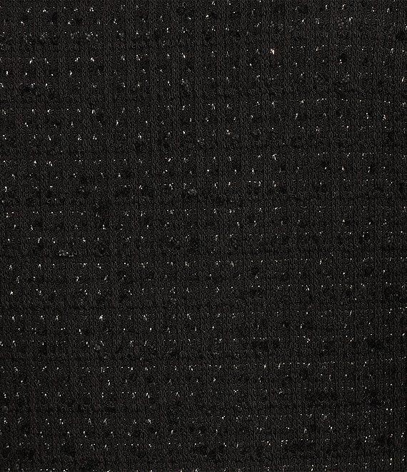 Anne Klein Tweed Round Neck Sleeveless Princess Seam Sheath Coordinating Dress Product Image