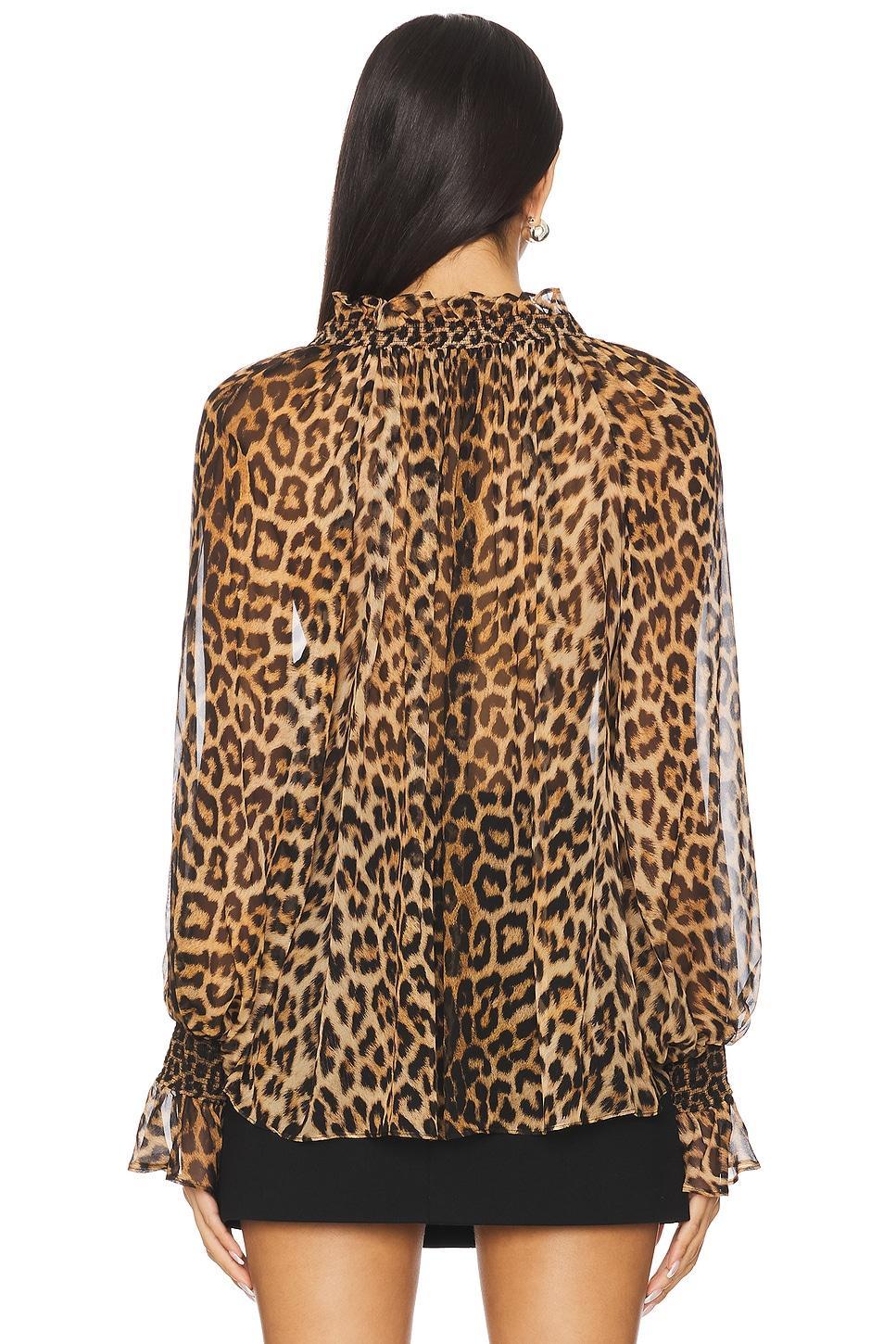 Norah Peasant Blouse Alice + Olivia Product Image