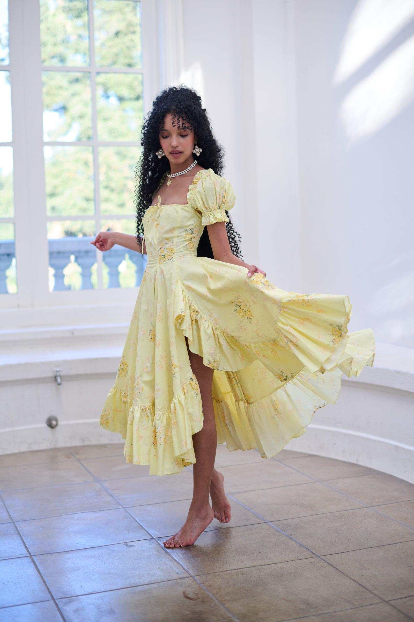 Penelope Foxglove Dress Product Image