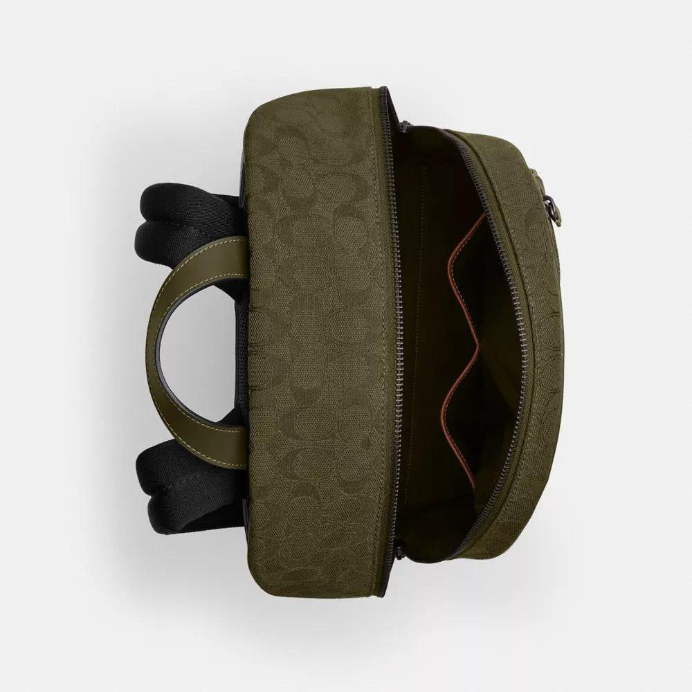 Theo Backpack In Signature Jacquard Product Image