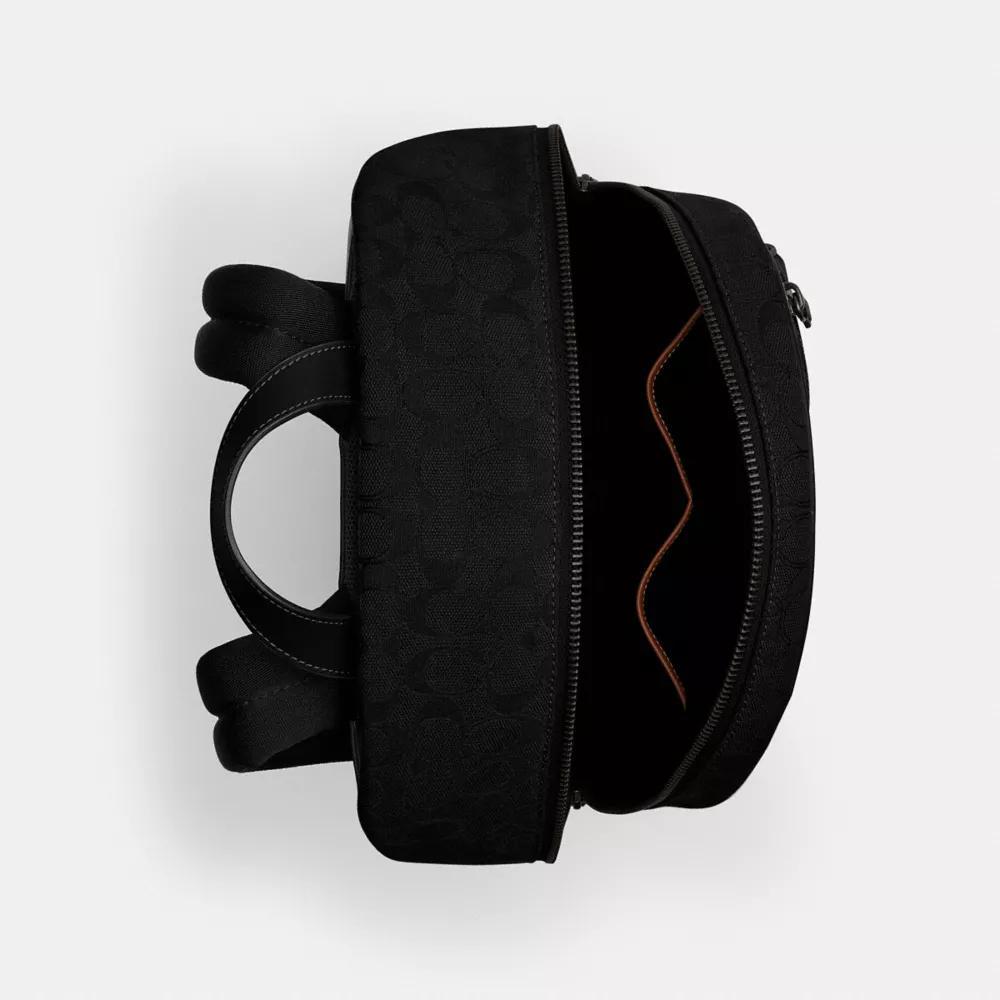 Theo Backpack In Signature Jacquard Product Image