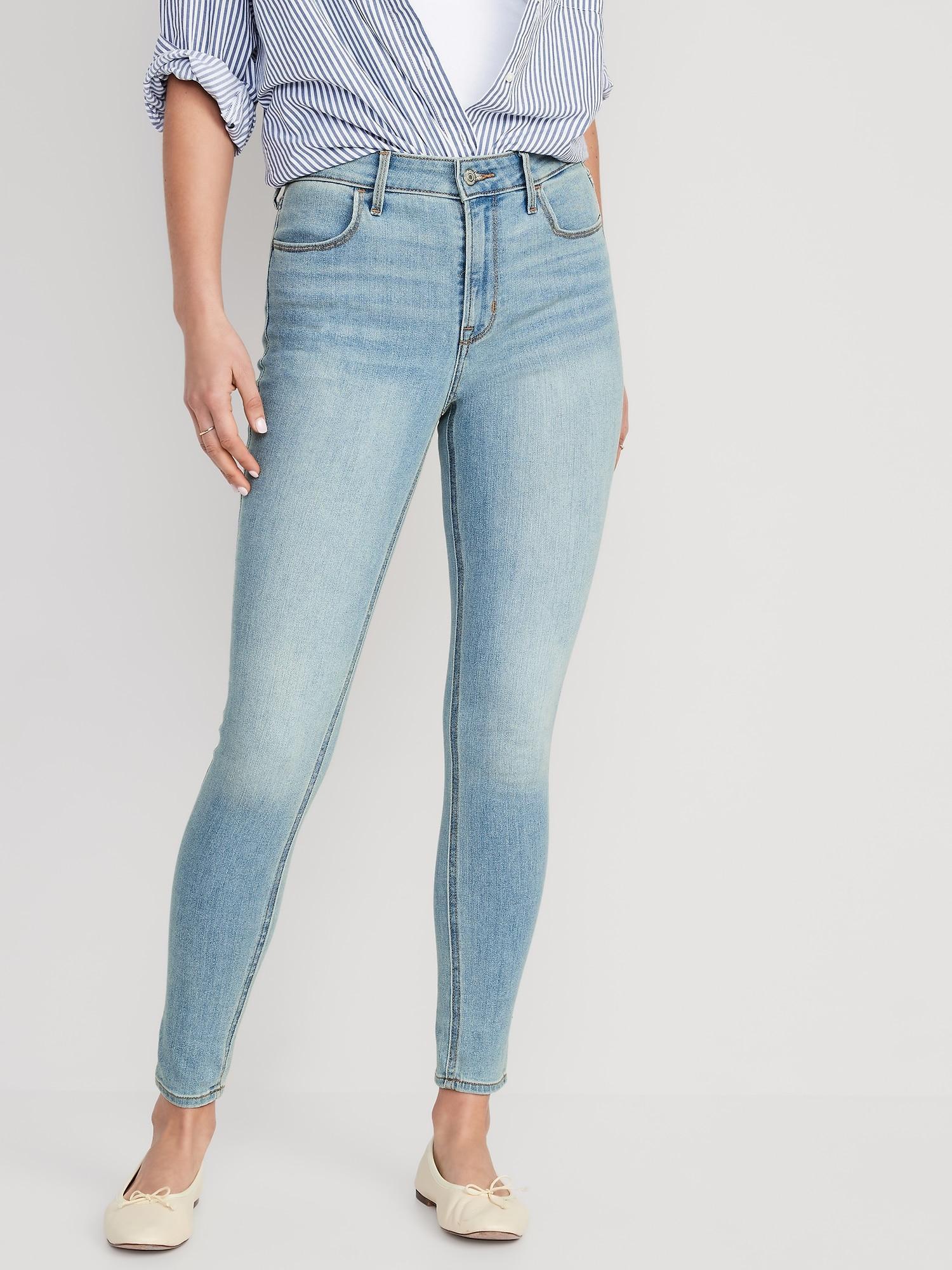 High-Waisted Wow Super-Skinny Jeans Product Image