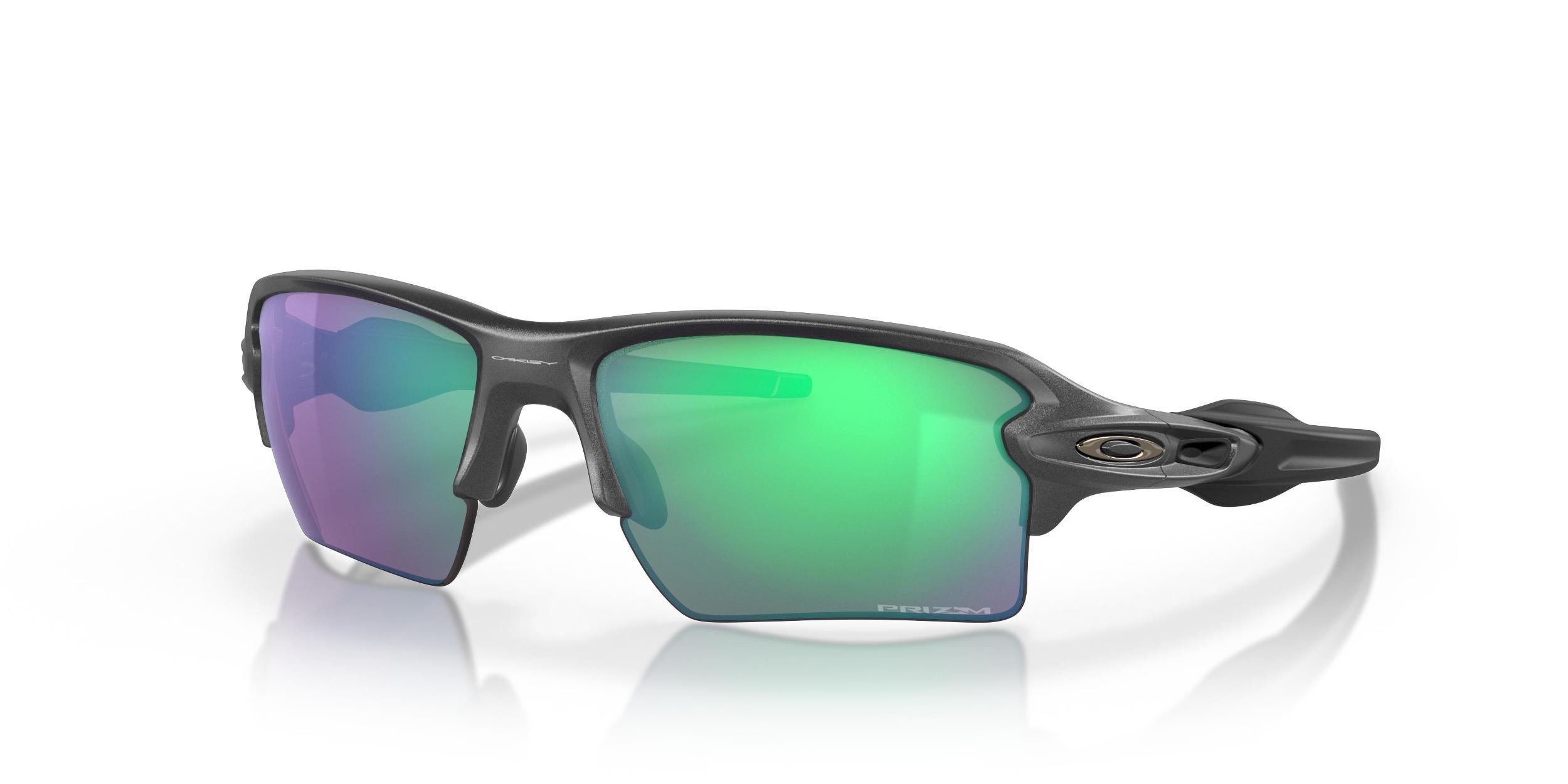 Oakley Mens OO9188 Flak 2.0 XL 59mm Rectangle Sunglasses - Polished White/Prizm Field Product Image