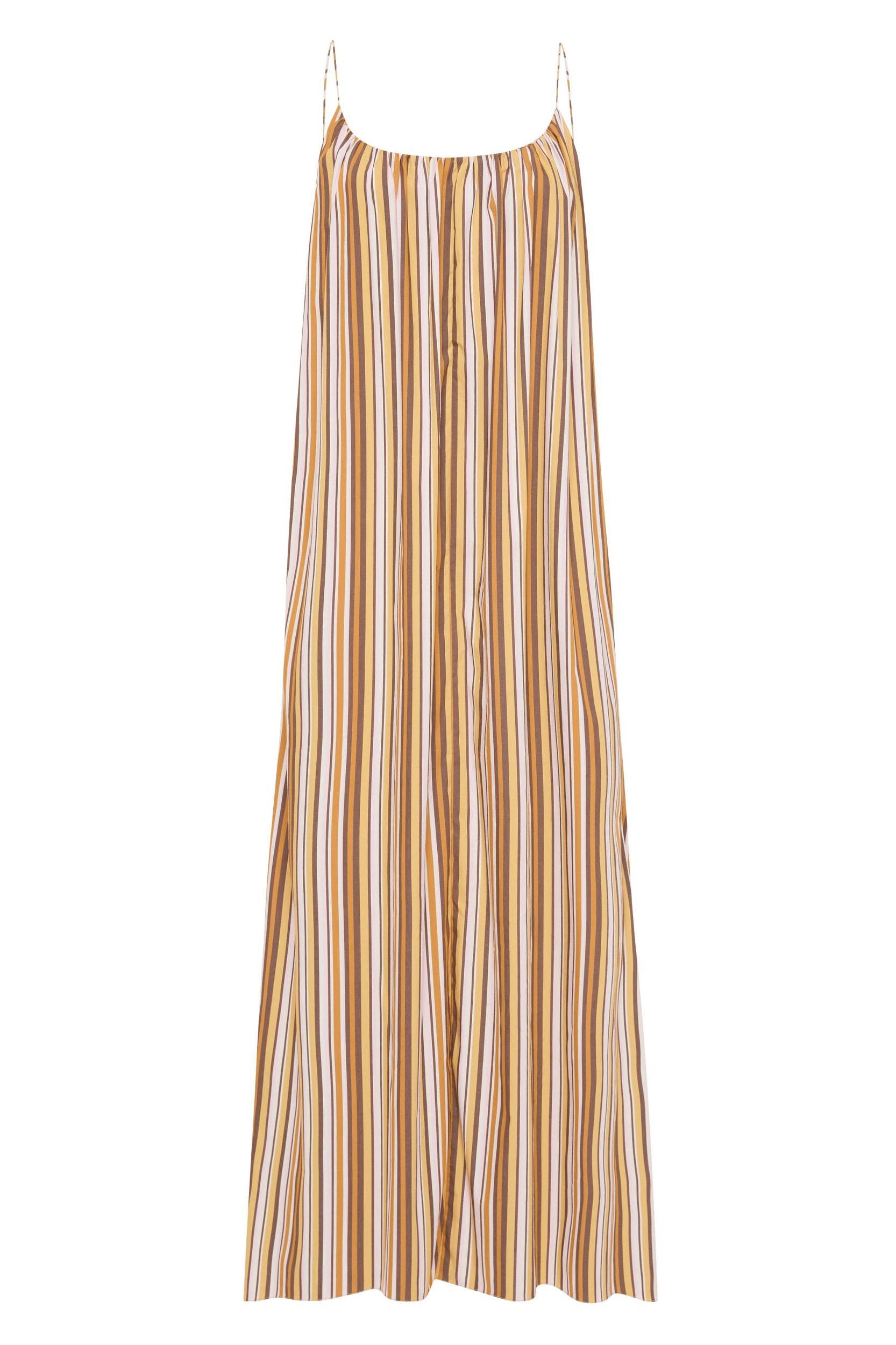 Jean Swim Top Terracotta Stripe - Final Sale Product Image