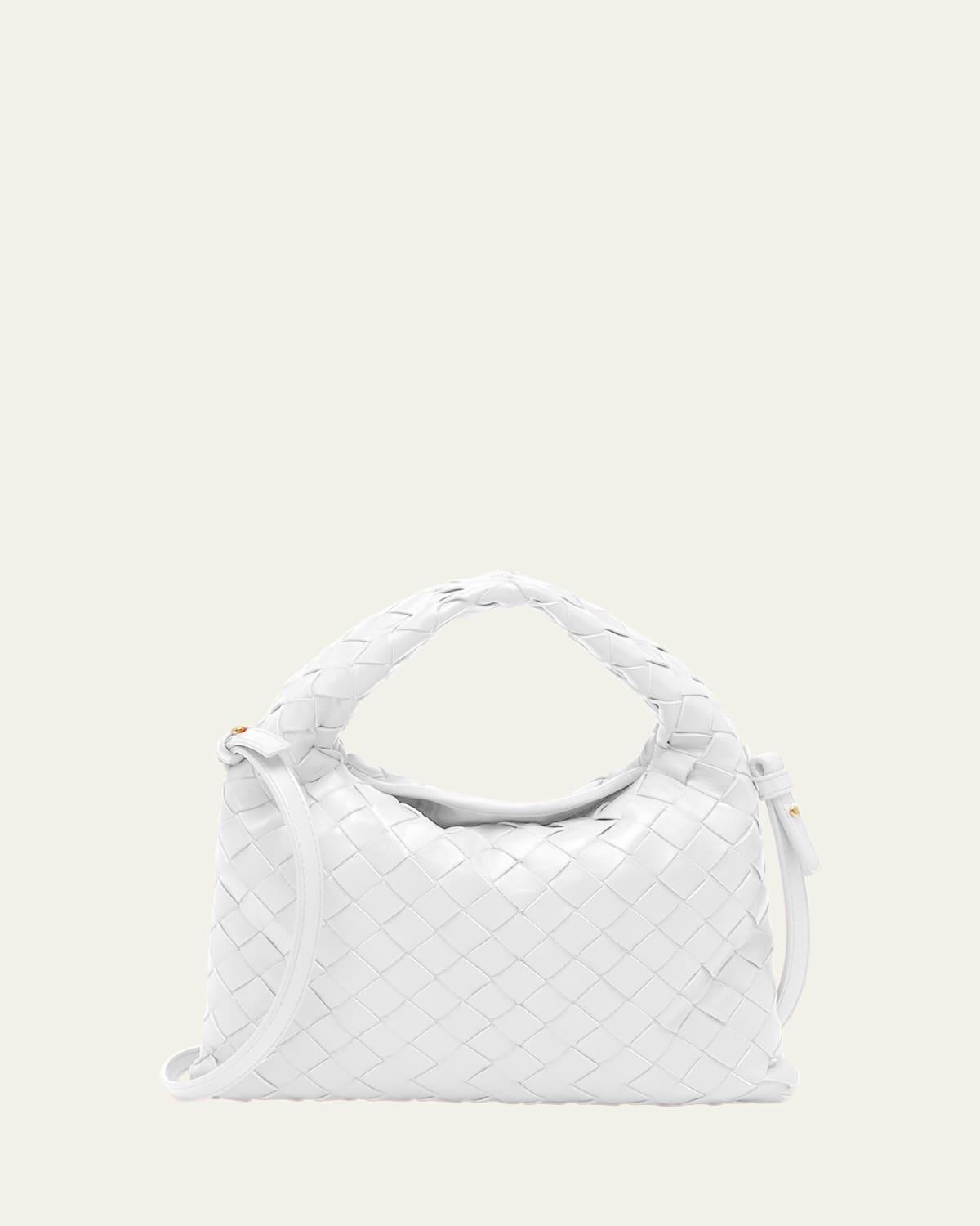 Womens Mini Hop Intrecciato Leather Crossbody Bag Product Image