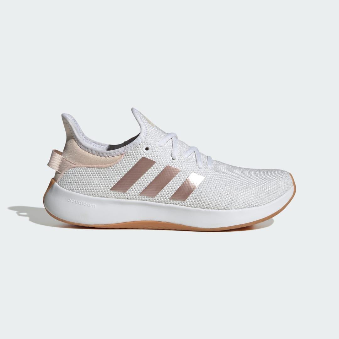 adidas Cloudfoam Pure Shoes Cloud White 9 Womens Product Image