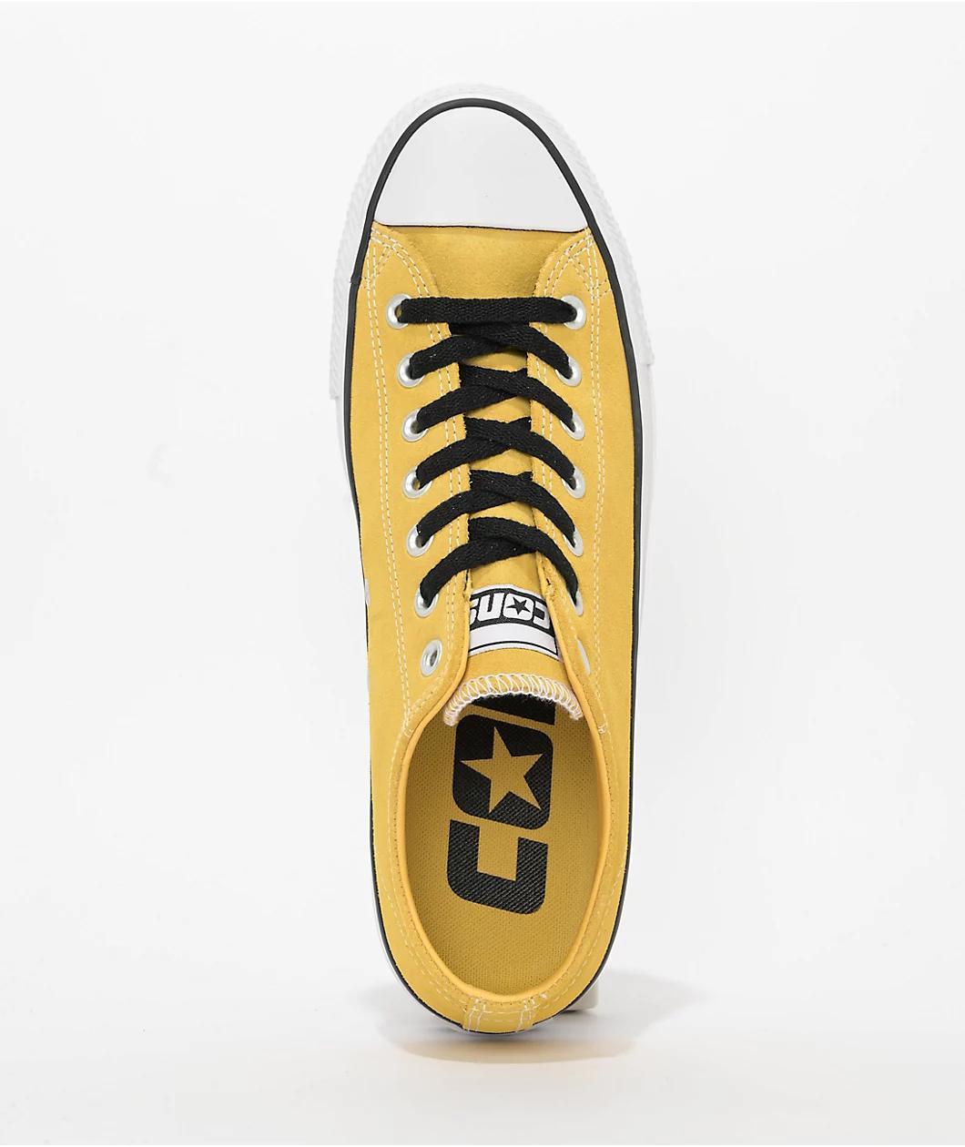 Converse Chuck Taylor All Star Pro Ox Bananas, Black & White Skate Shoes Product Image