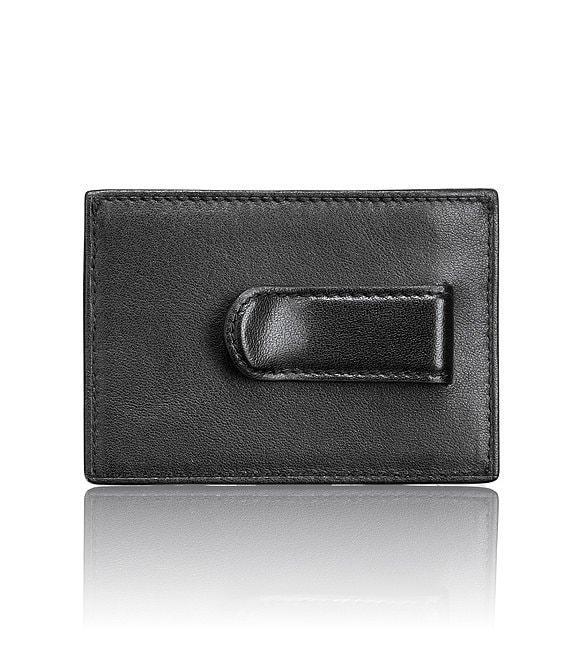 Tumi Contrast Stitch ID Lock Money Clip Card Case Product Image