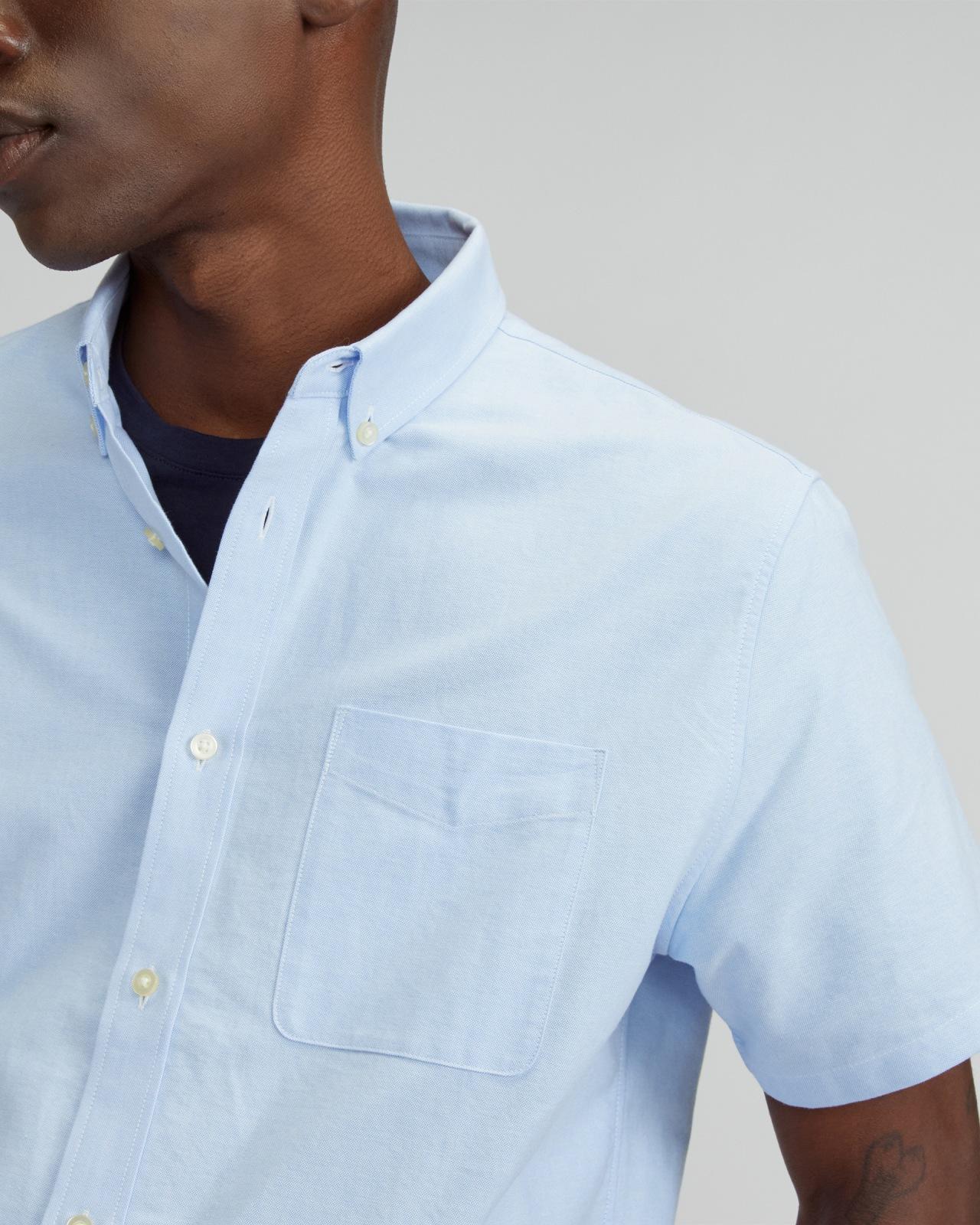 The Organic Short Sleeve Oxford Shirt Product Image