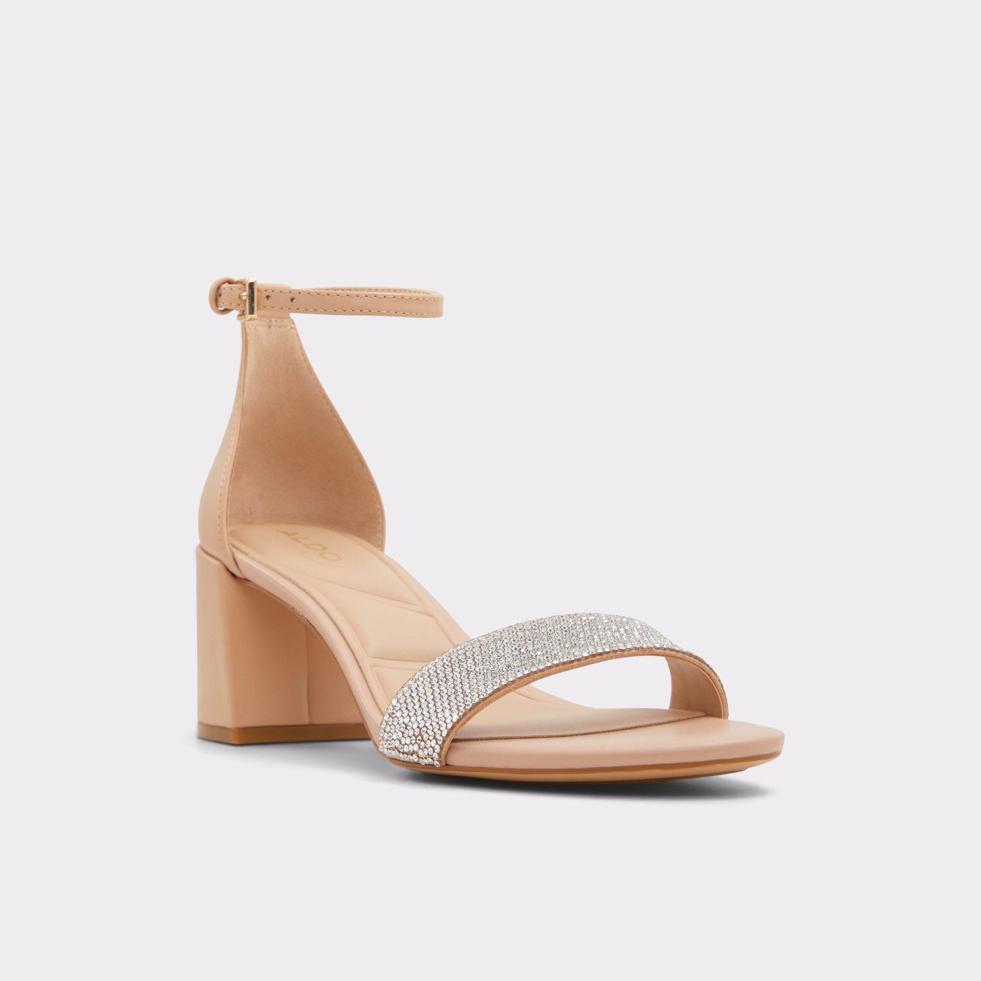 ALDO Pristine - Women's Strappy Sandal Sandals - Beige, Size 9 Product Image