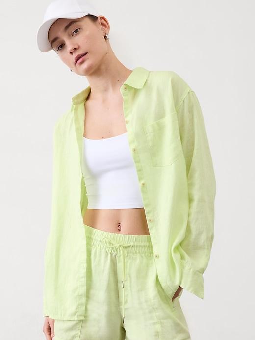 Retreat Linen Top Product Image