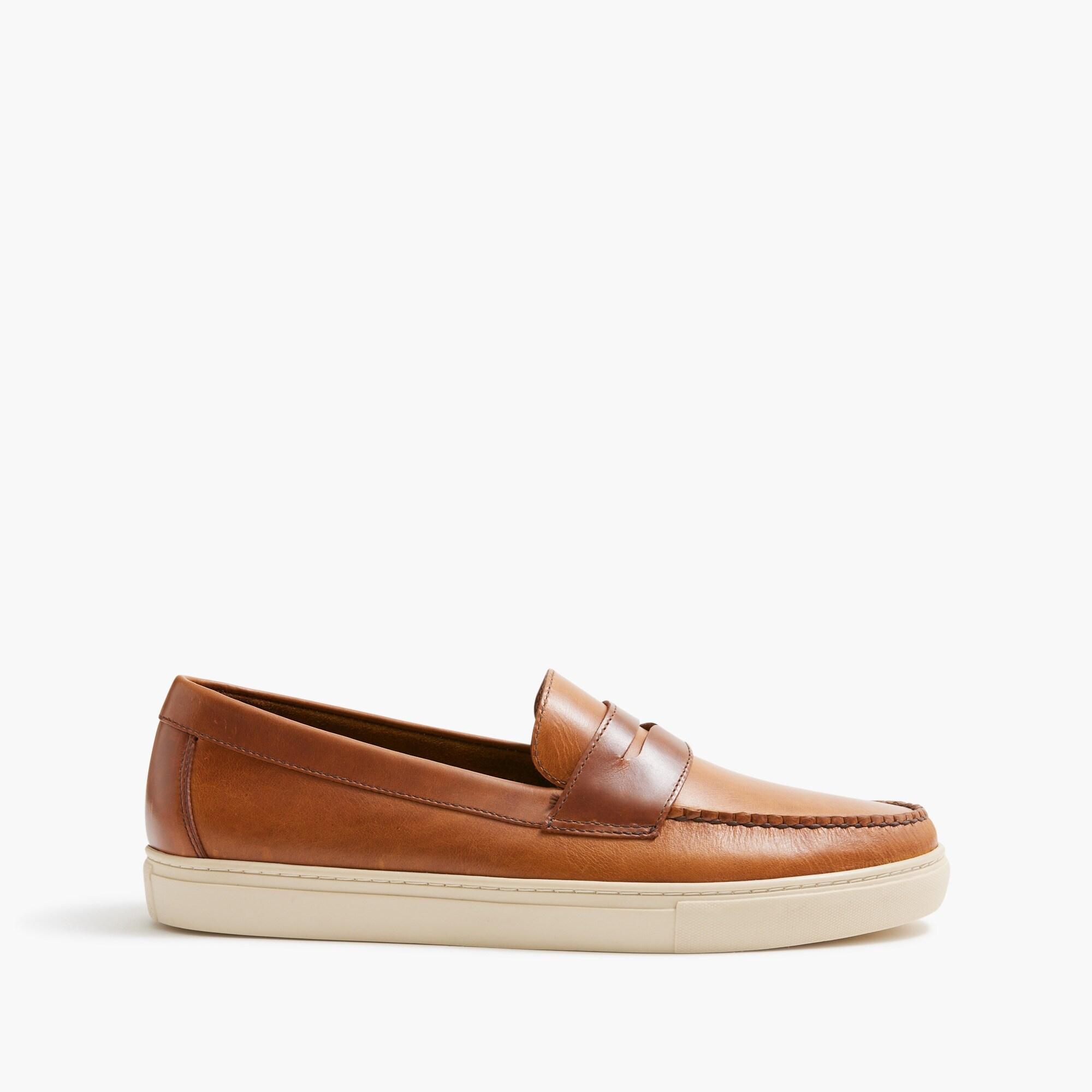 Leather hybrid casual loafers Product Image