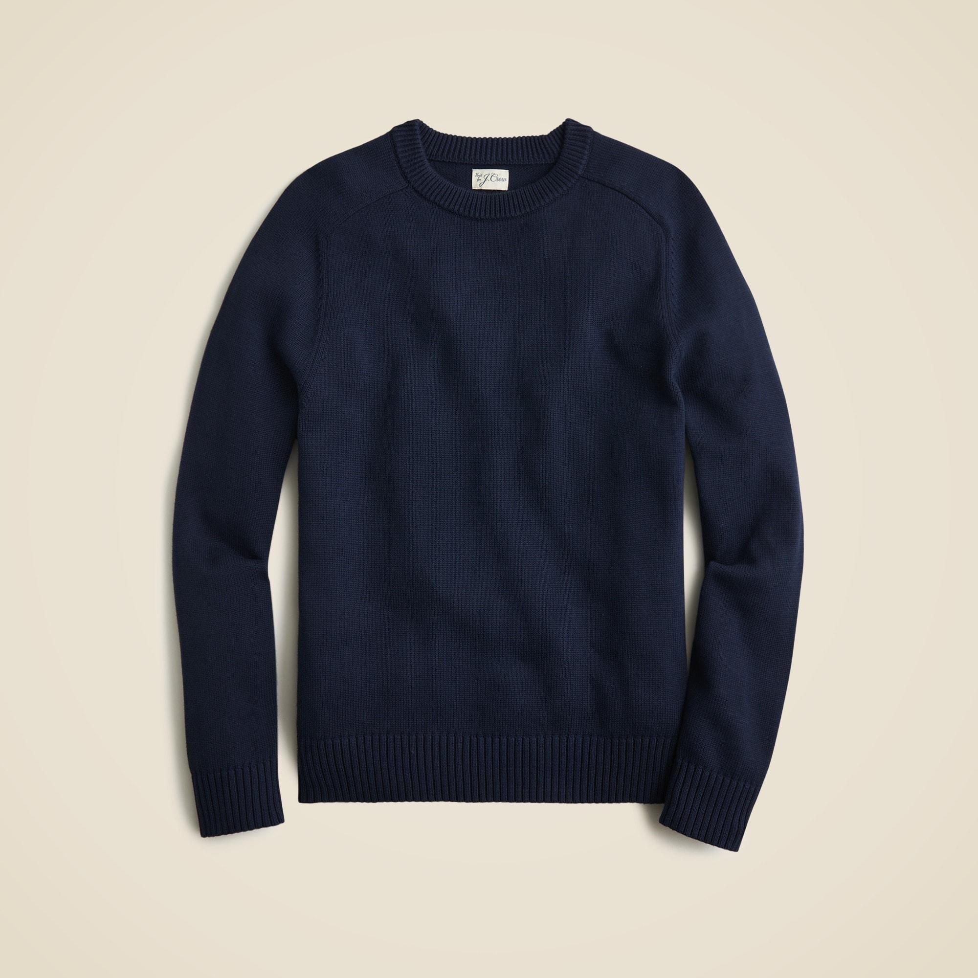 Heritage cotton crewneck sweater Product Image