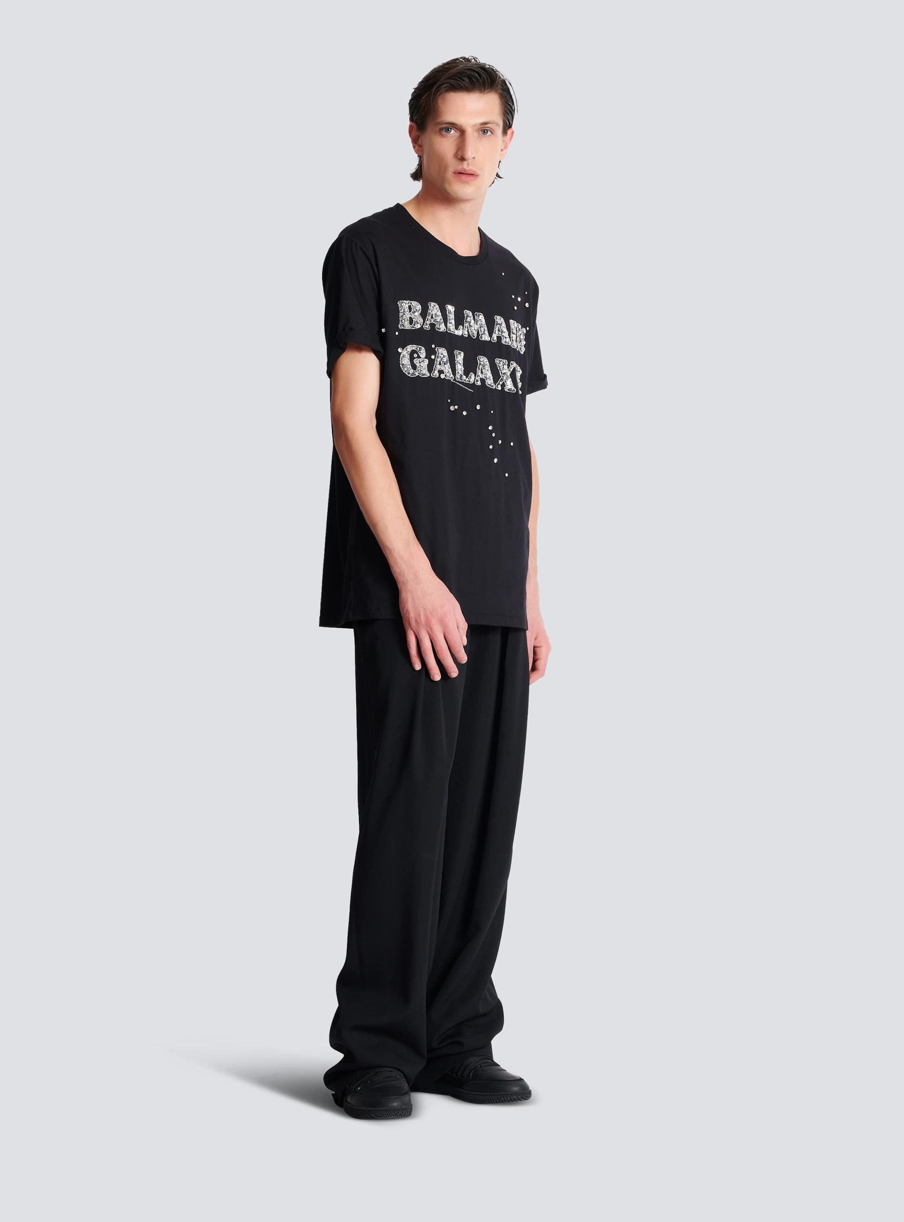 Embroidered Balmain Galaxy T-shirt Product Image