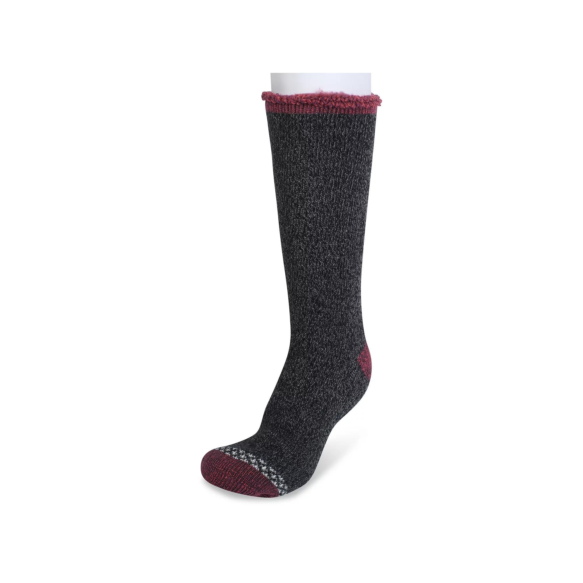 Women's GaaHuu 4X Brushed Thermal Socks, Brown Product Image