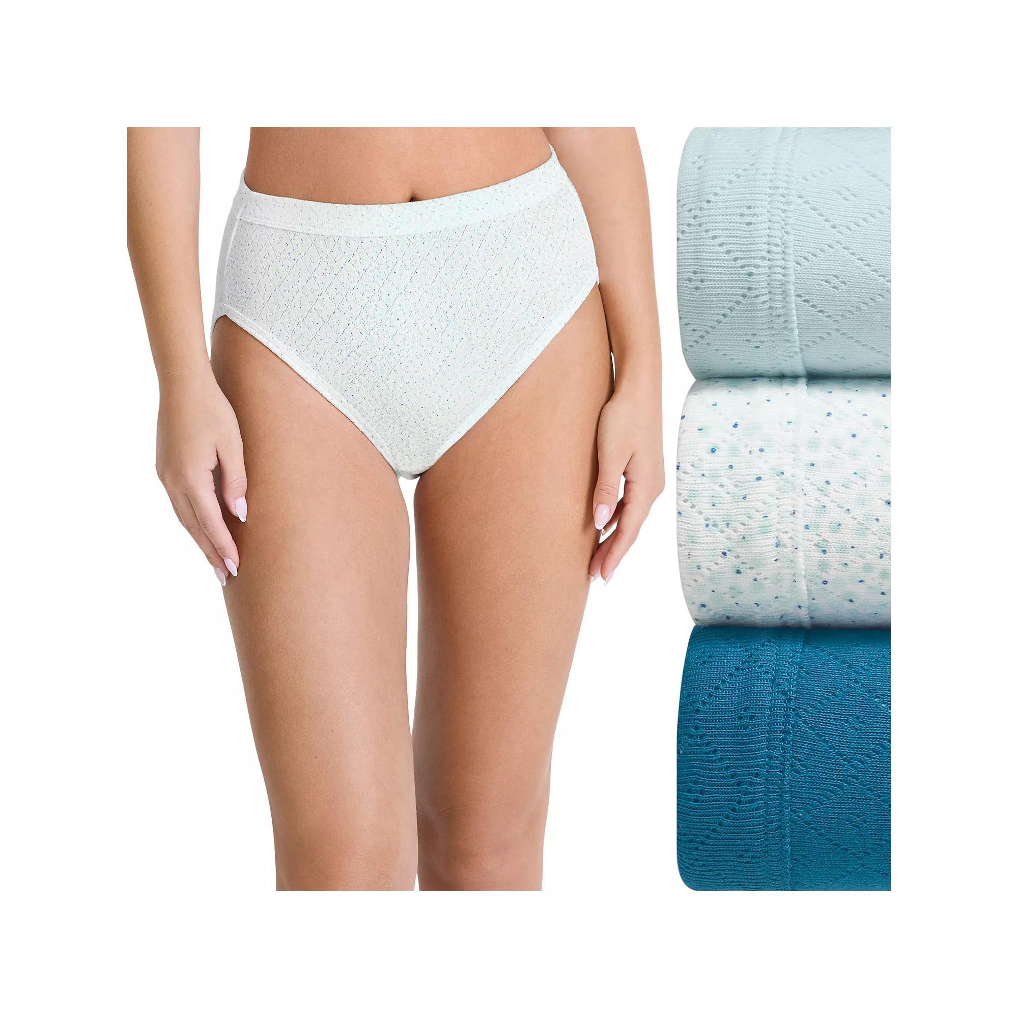 Womens Jockey Elance Breathe 3-pack French Cut Panty Set 1541 Product Image