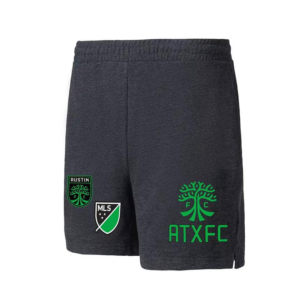 Men's Concepts Sport  Charcoal Austin FC Multi-Logo Shorts, Size: Medium, Afc Charco Product Image