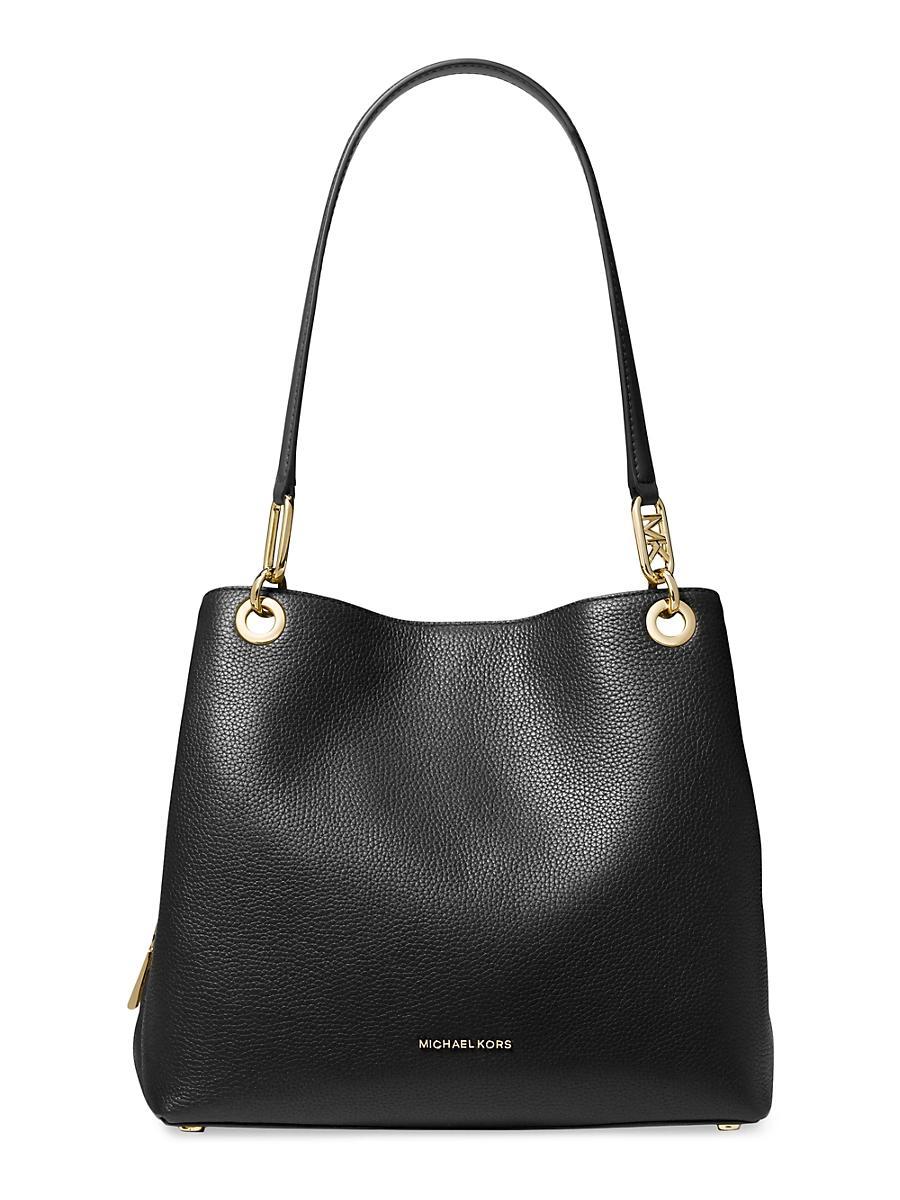 Michael Kors Kensington Large Pebbled Leather Shoulder Tote Bag Product Image