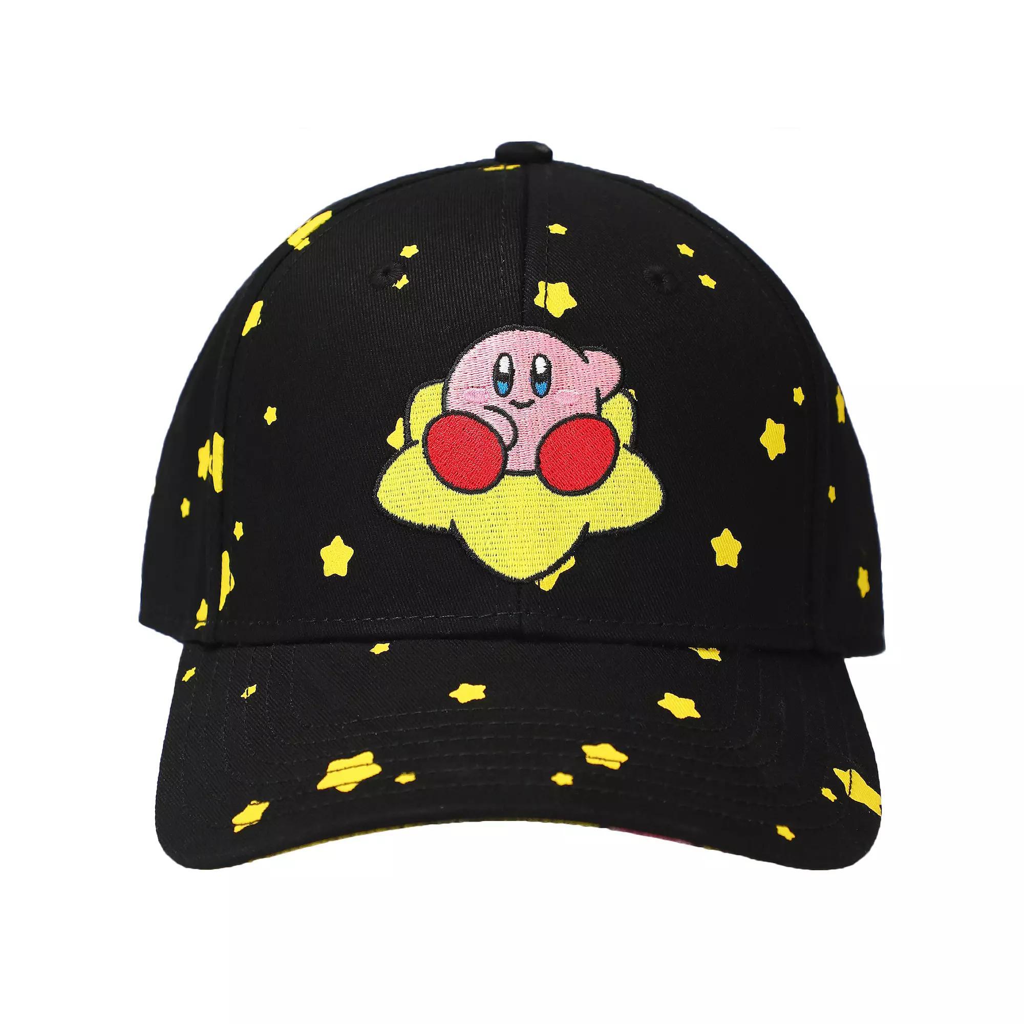 Men's Kirby Embroidered Logo Baseball Cap, Black Product Image