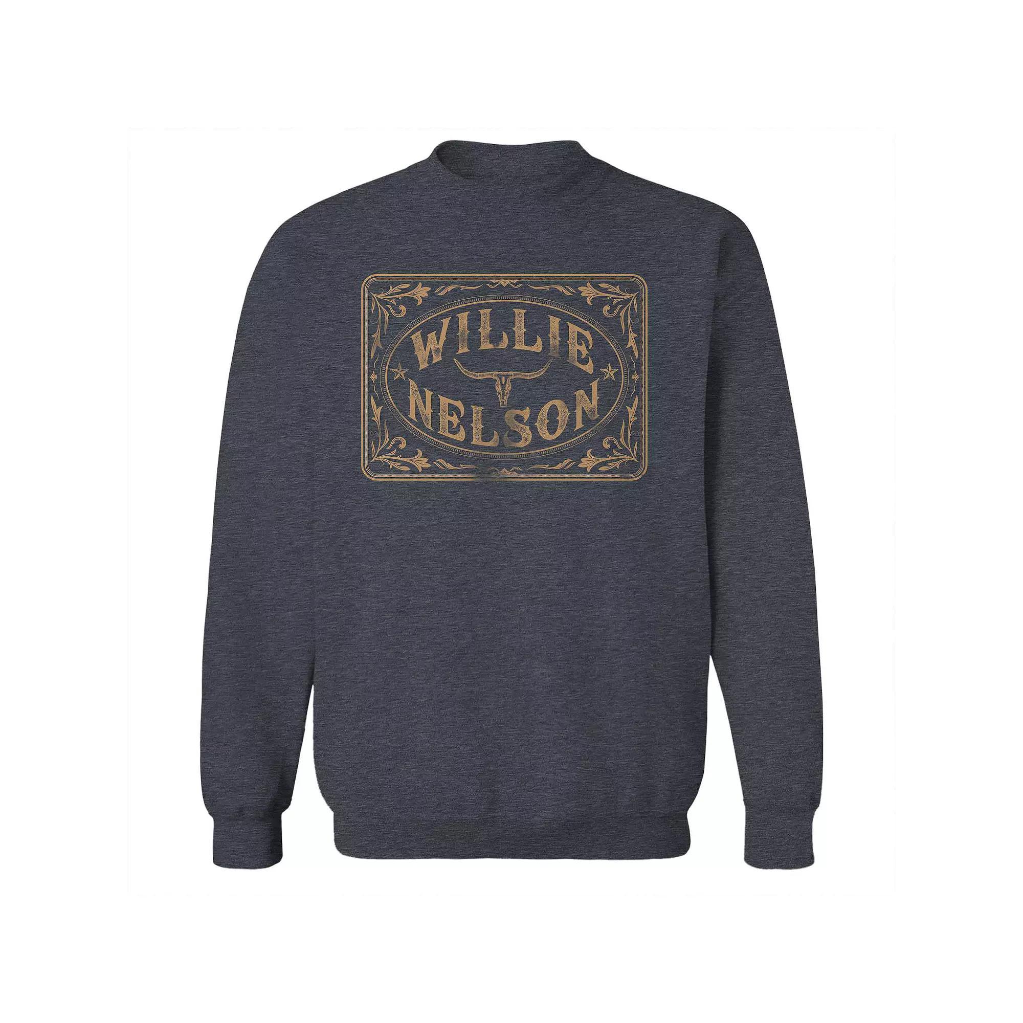 Men's Curb Your Enthusiasm Logo Curb Your Enthusiasm Graphic Fleece Crew Sweatshirt, Size: Small, Black Product Image
