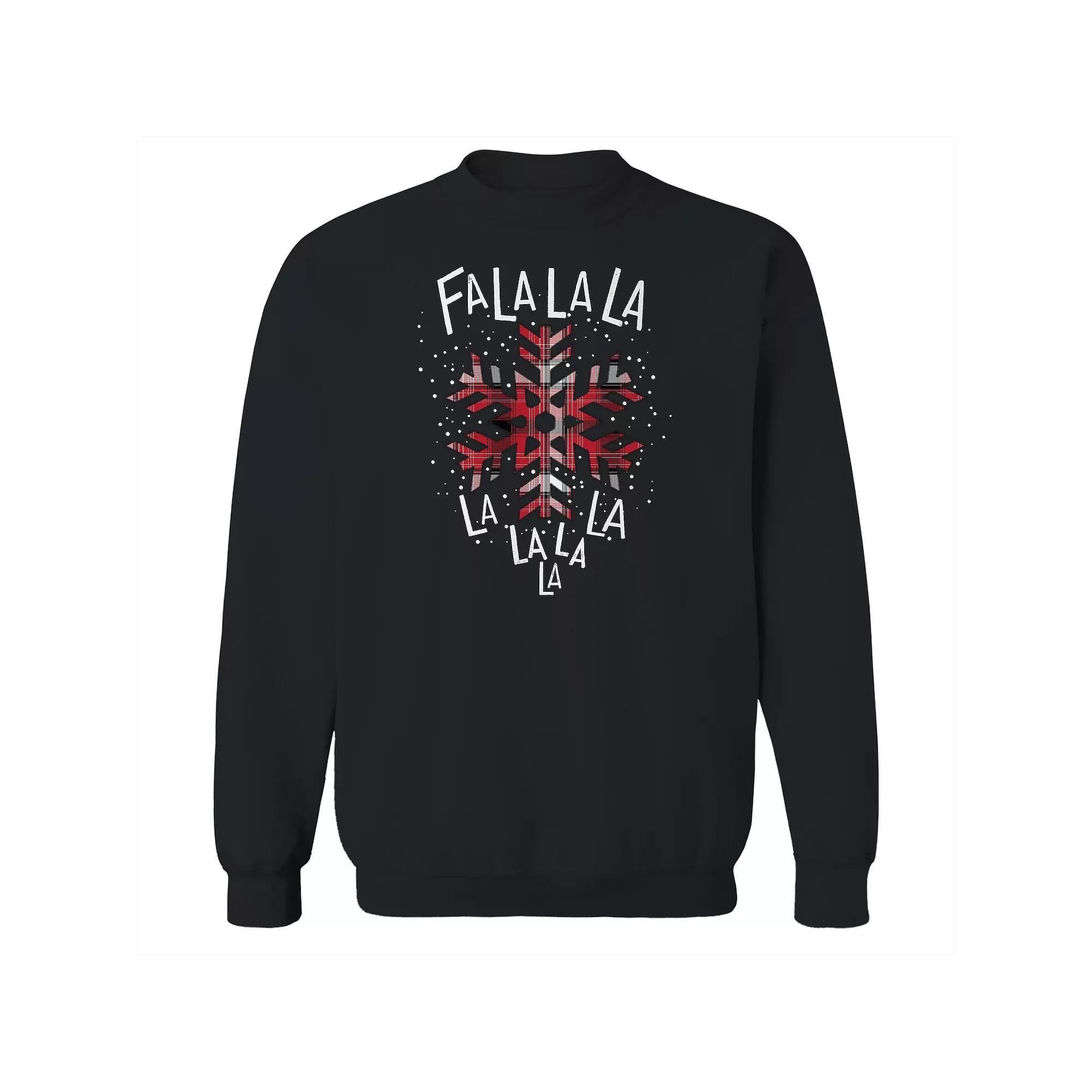 Men's Falala Fleece Sweatshirt, Women's, Size: XL, Black Product Image