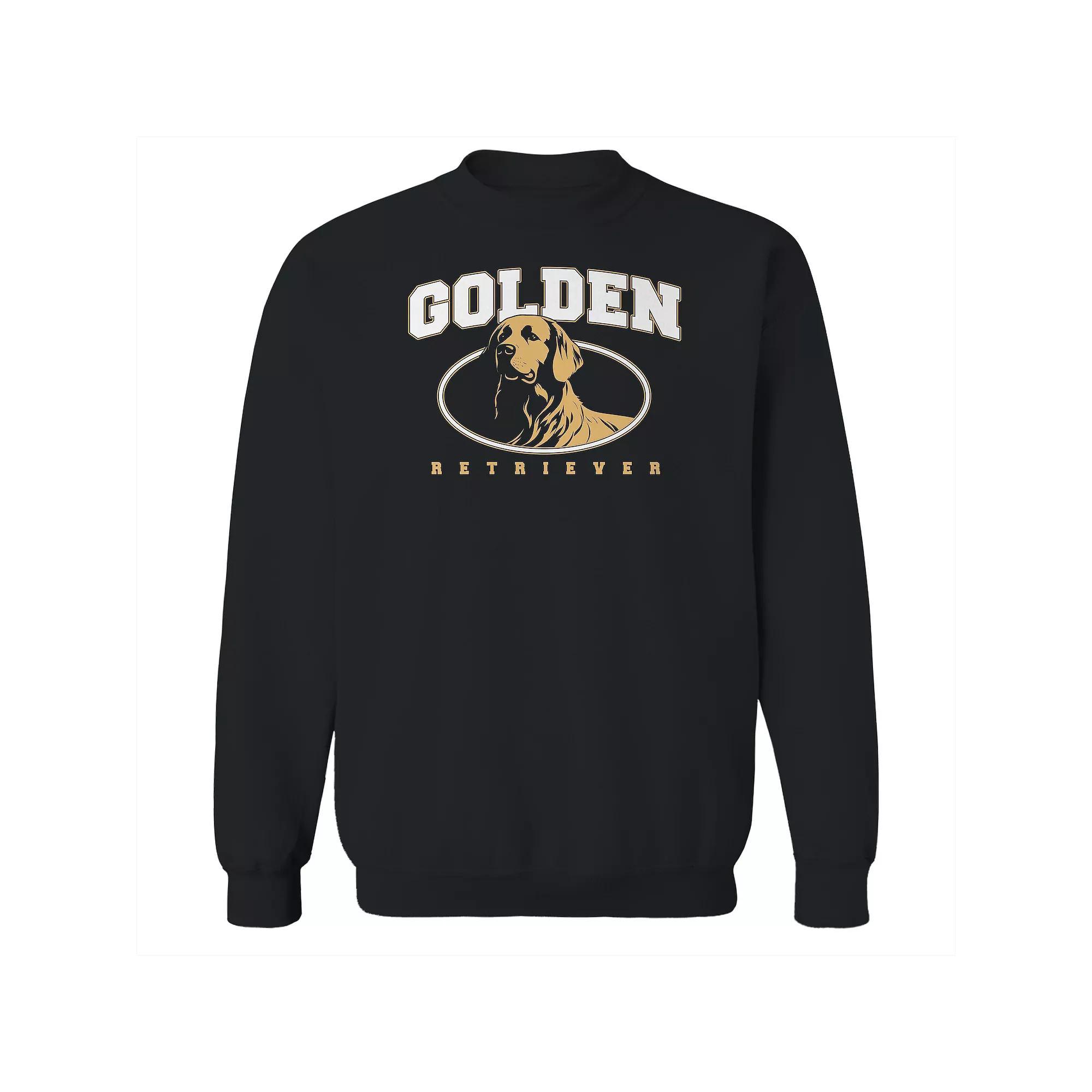 Men's Duke & Sons Go Fight Win Graphic Sweatshirt, Size: XXL, Red Gold Product Image