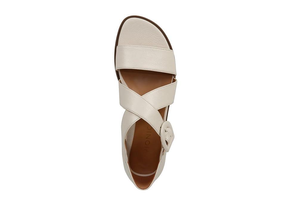 VIONIC Pacifica (Cream Crinkle Leather) Women's Shoes Product Image
