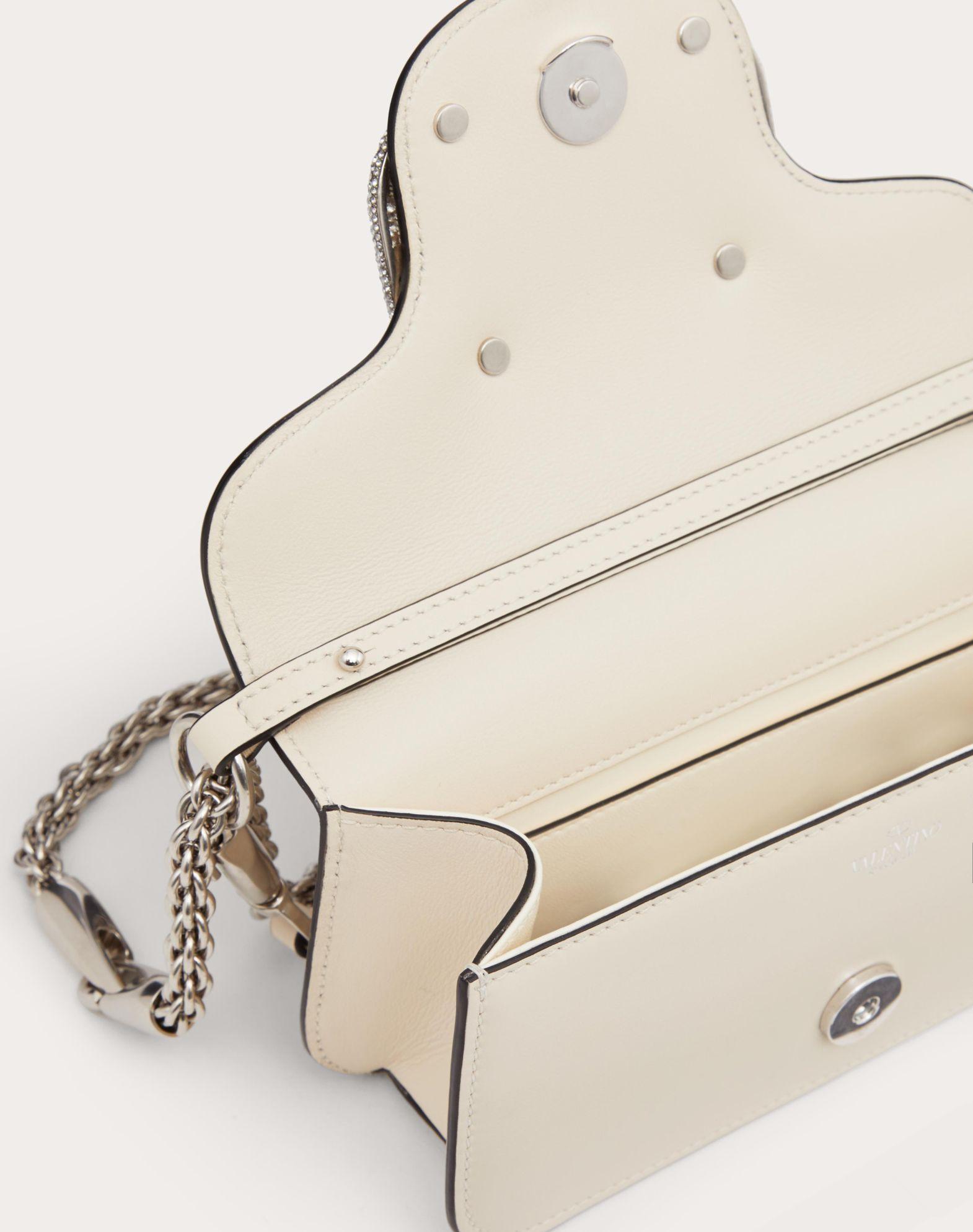 Valentino Garavani Locò Small Shoulder Bag With Jewel Logo Product Image