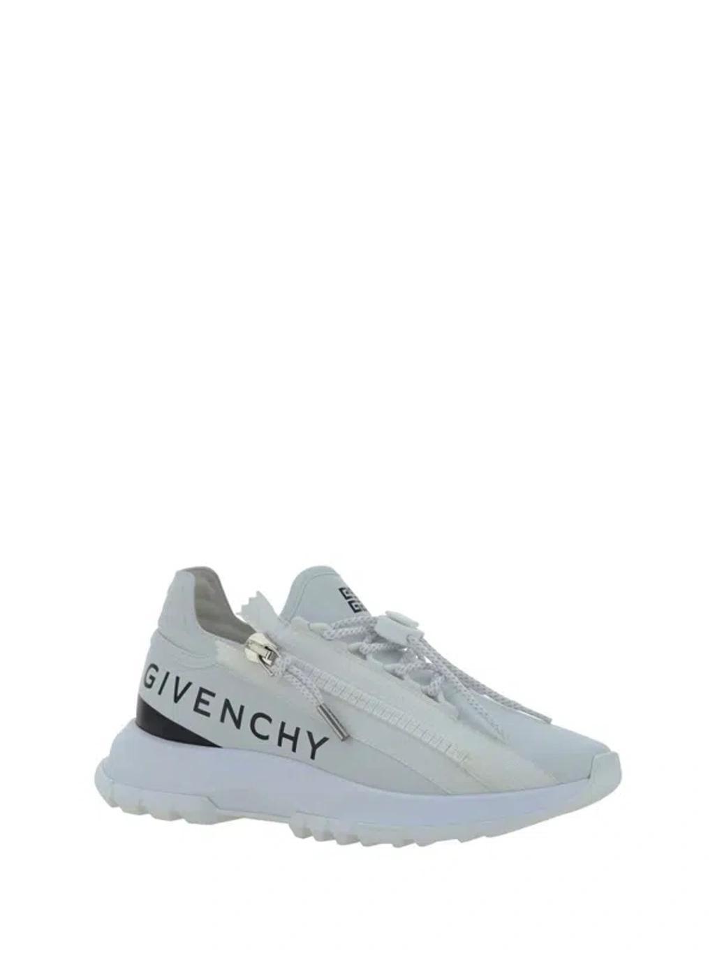 GIVENCHY Spectre Zip Runner Sneaker In White Black Product Image