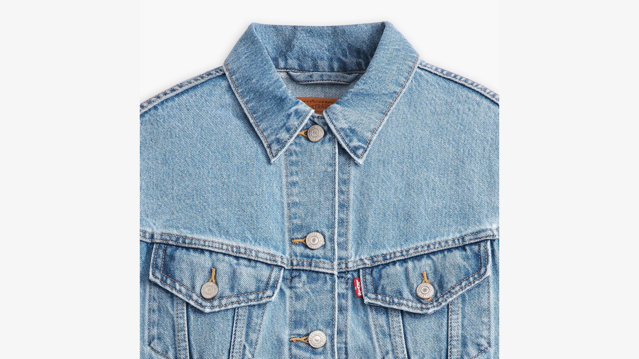 Shrunken '90s Trucker Jacket Product Image