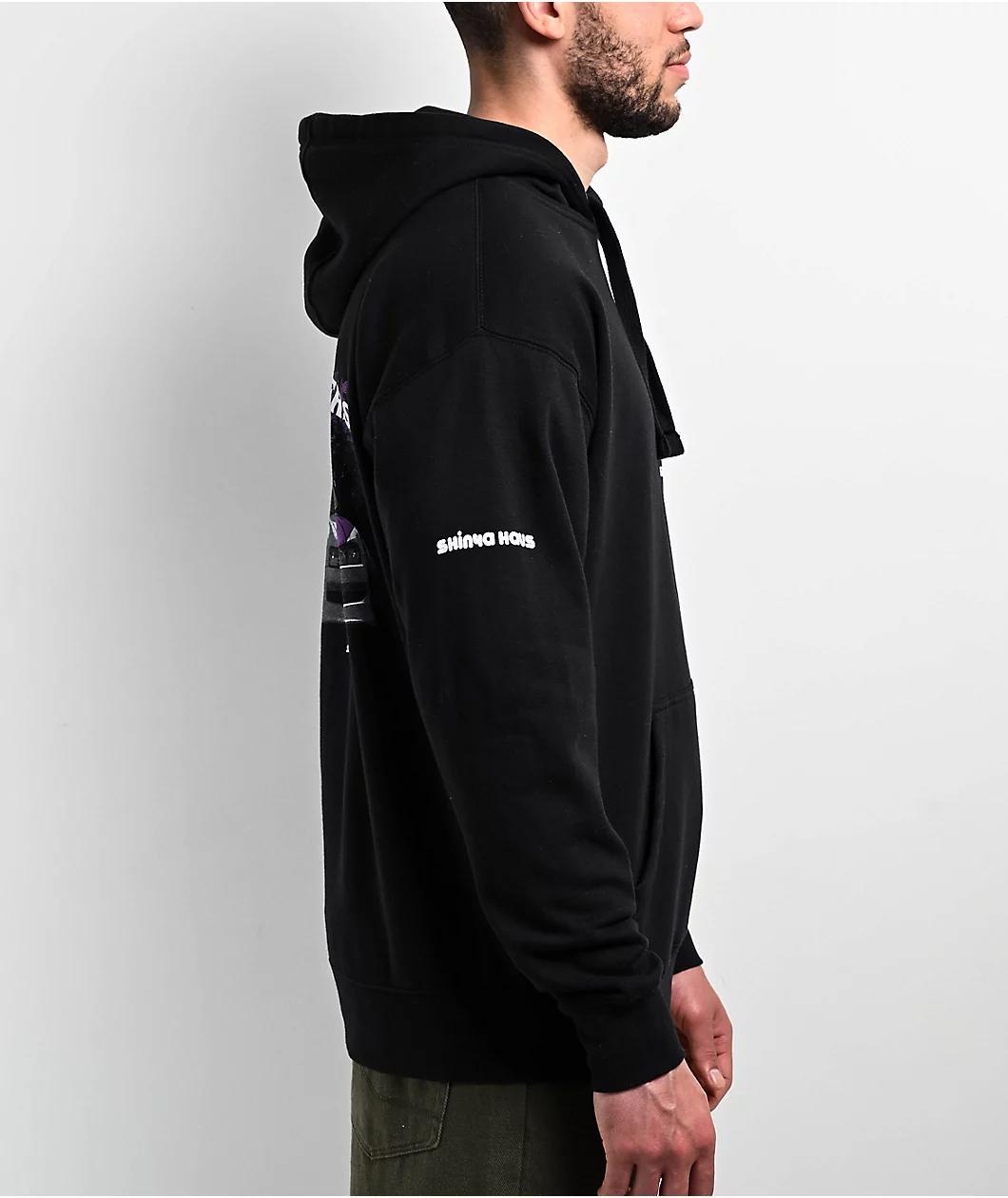 Shinya Good Manners Black Hoodie Product Image
