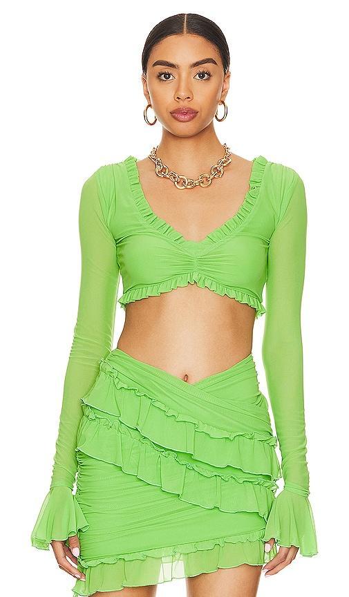 Macey Crop Top MAJORELLE Product Image