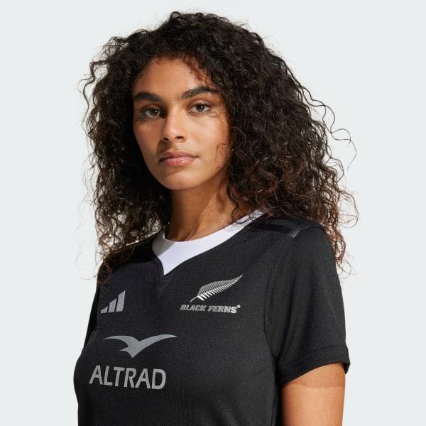 adidas Black Ferns Rugby Home Jersey All Black L Womens Product Image