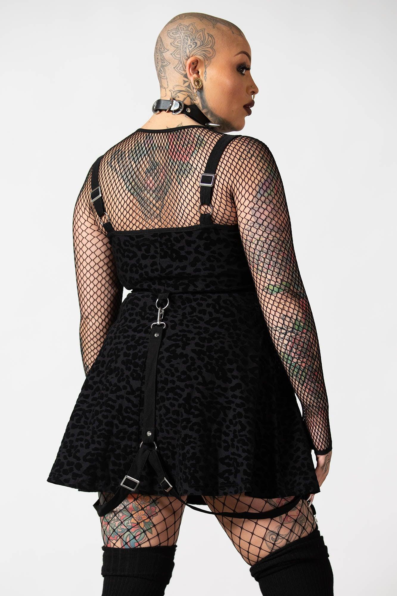 Feelin Purrty Skater Dress Female Product Image