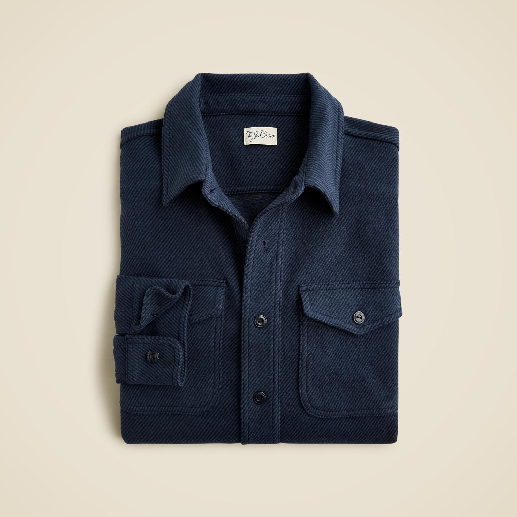 Seaboard soft-knit shirt in plaid Product Image