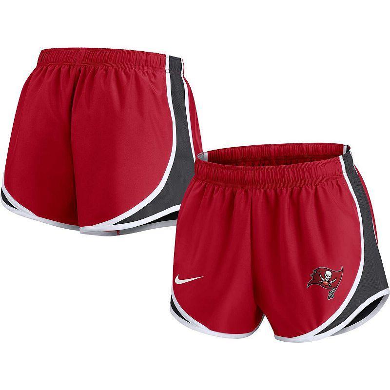 Women's Nike Red Tampa Bay Buccaneers Tempo Shorts, Size: XS Product Image