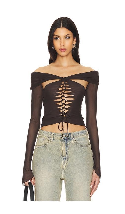 Macrame Top Jaded London Product Image