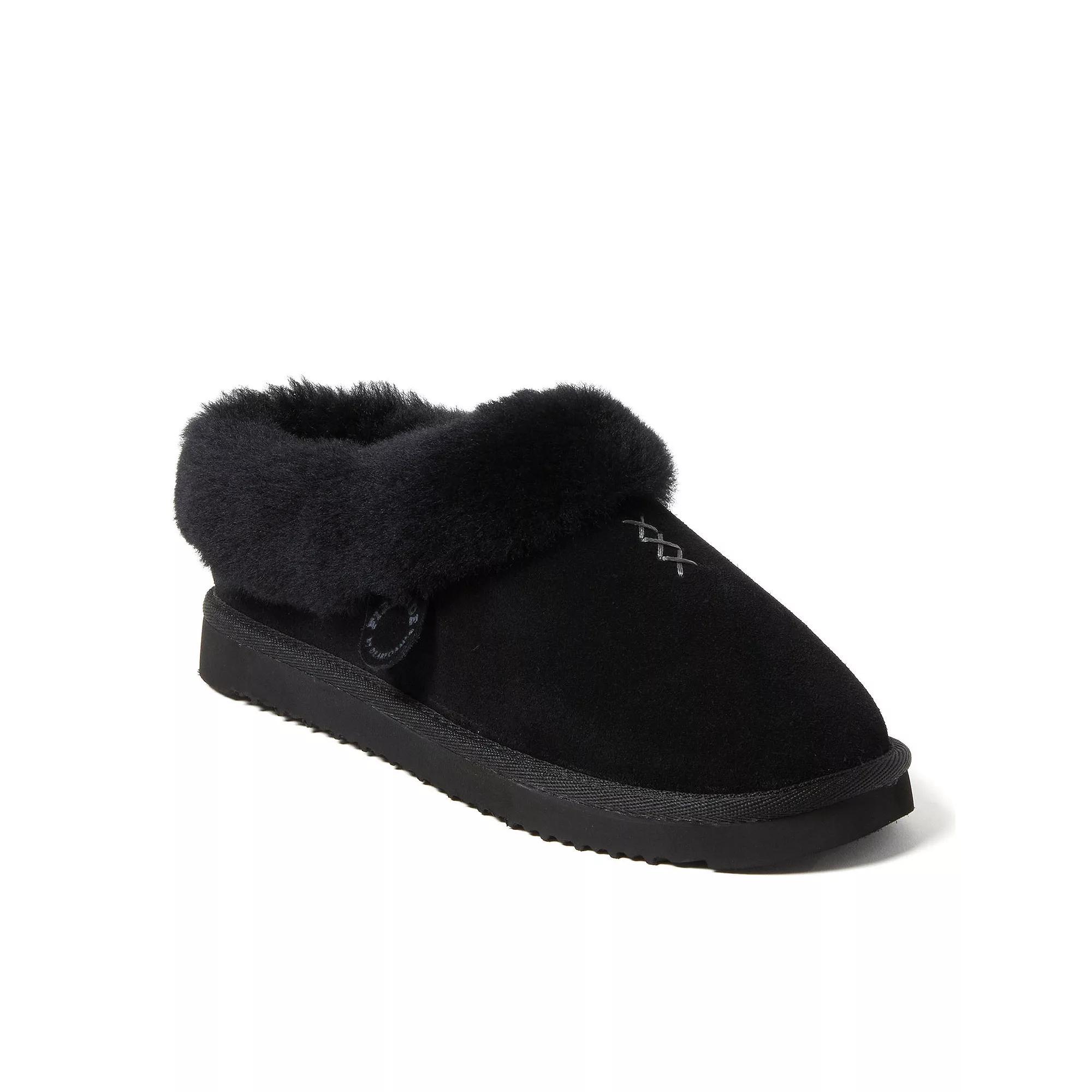 Fireside by Dearfoams Adelaide Women's Shearling Clog Slippers, Size: 10, Gray Product Image
