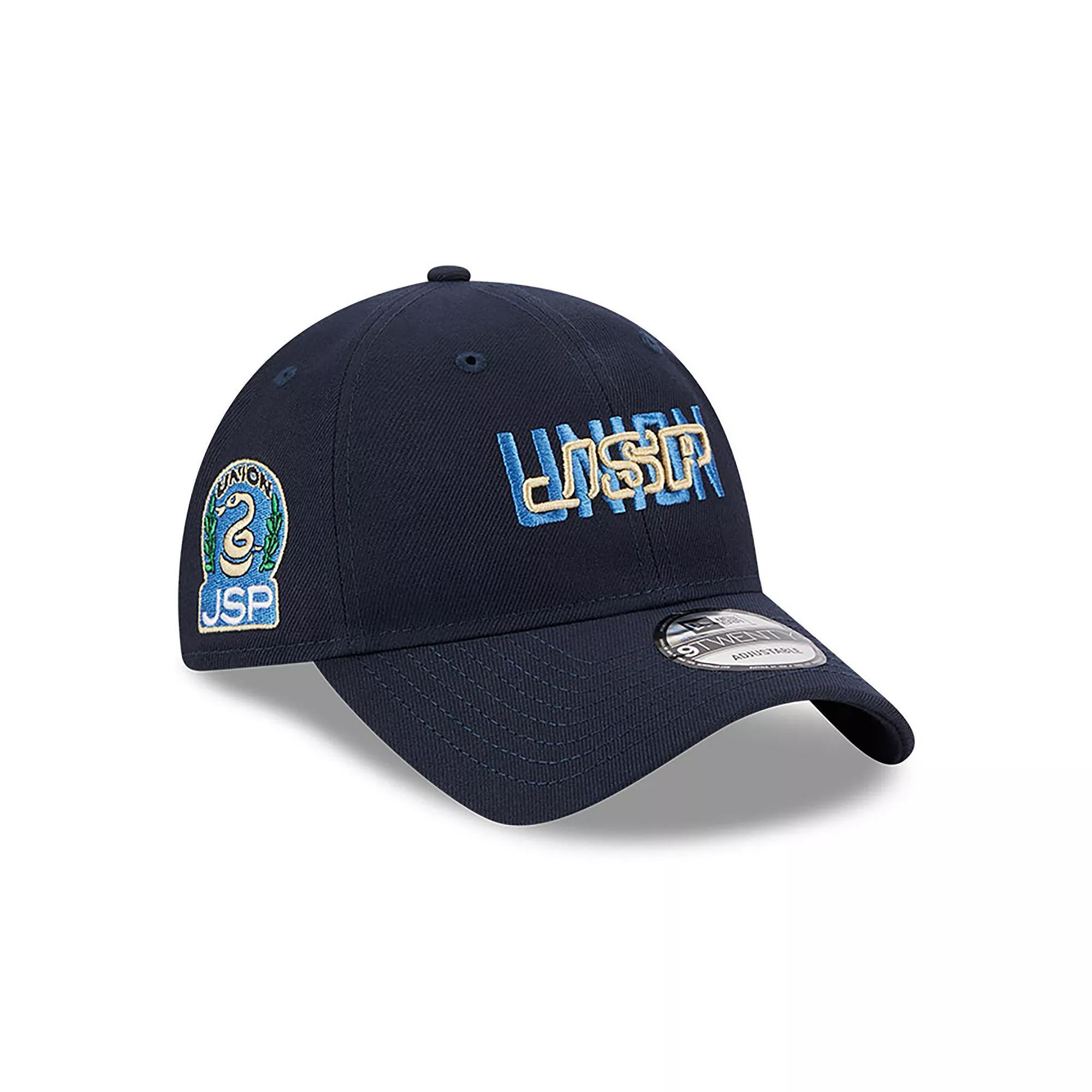 Mens New Era JSP Standard Issue x Philadelphia Union Navy 9TWENTY Adjustable Hat, Uni Blue Product Image