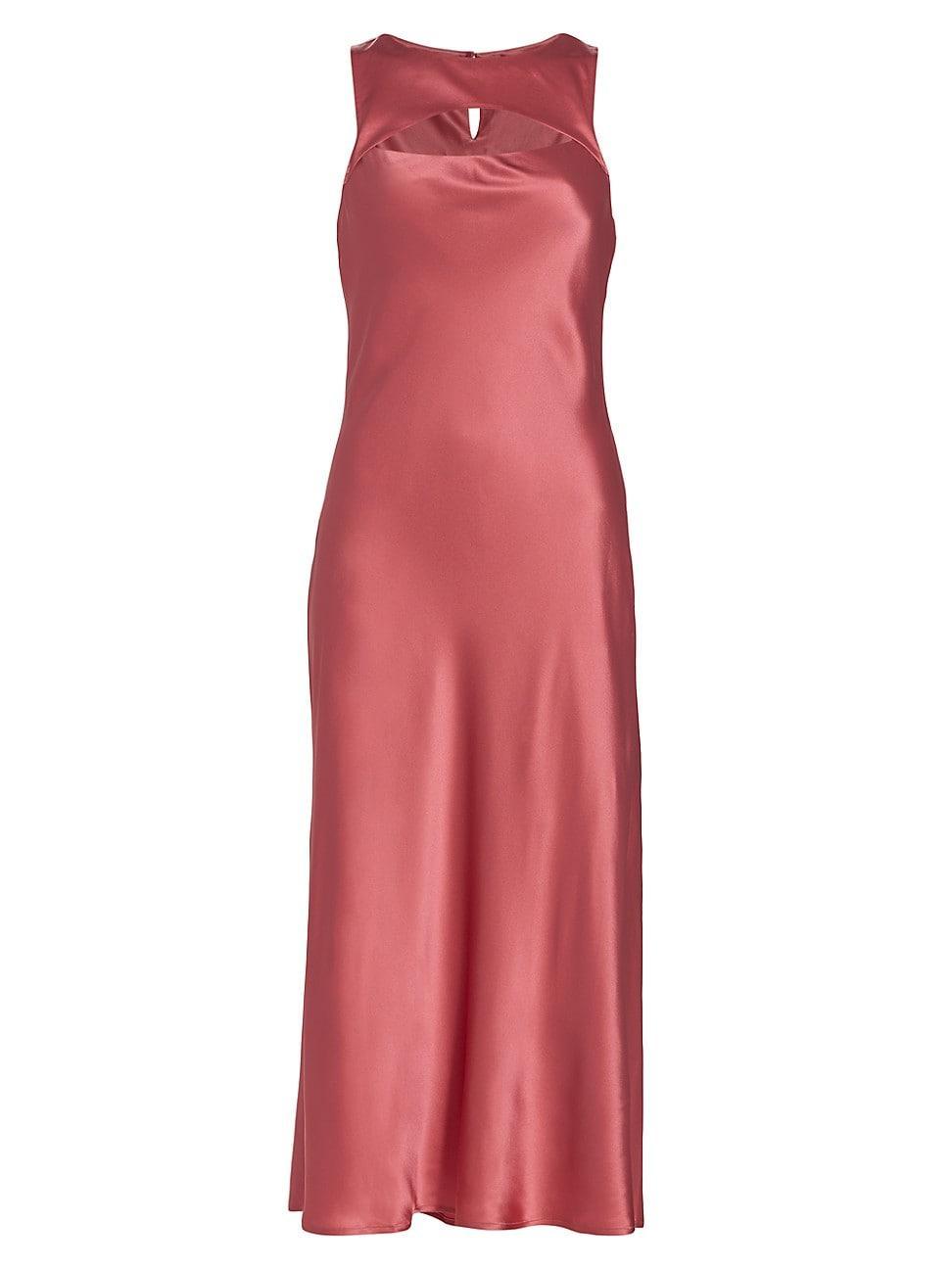 Paige Aurem Dress (Dusty Bubblegum) Women's Clothing Product Image