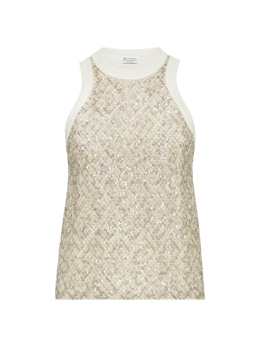 Womens Stretch Cotton Jersey Top Product Image