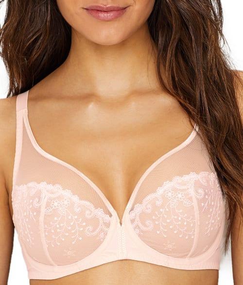 Womens Delice Sheer Plunge Bra Product Image