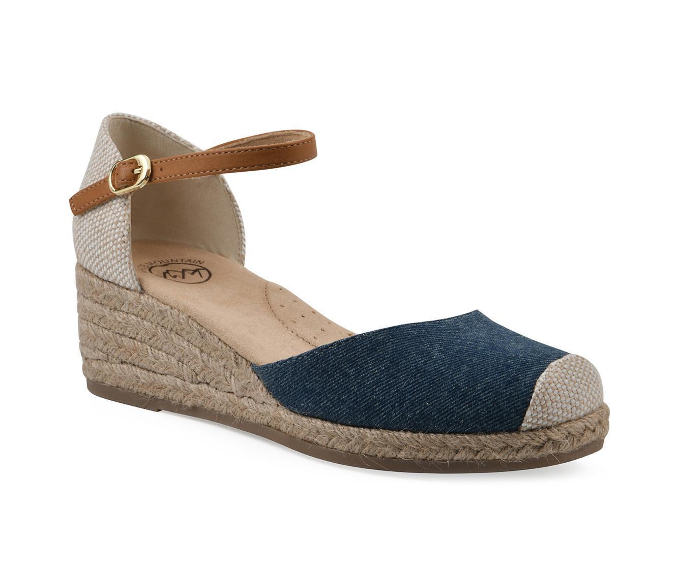 Women's White Mountain Maintain Wedge Sandals Product Image