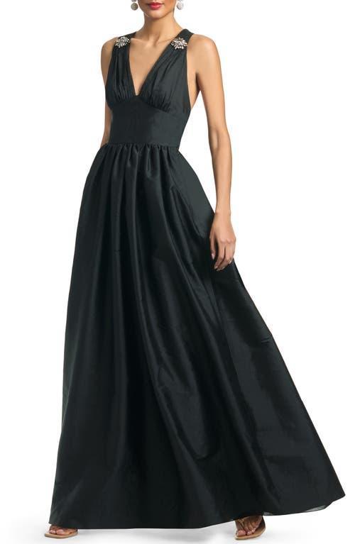Womens Kenzia Brooch Moire Gown Product Image