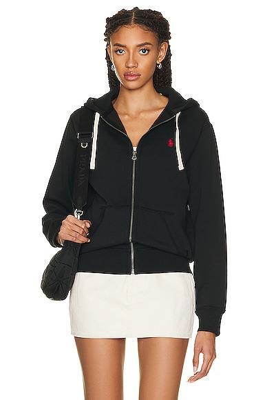 Polo Ralph Lauren Men's Zip Front Fleece Hoodie in Cruise Navy at Nordstrom, Size X-Large Product Image