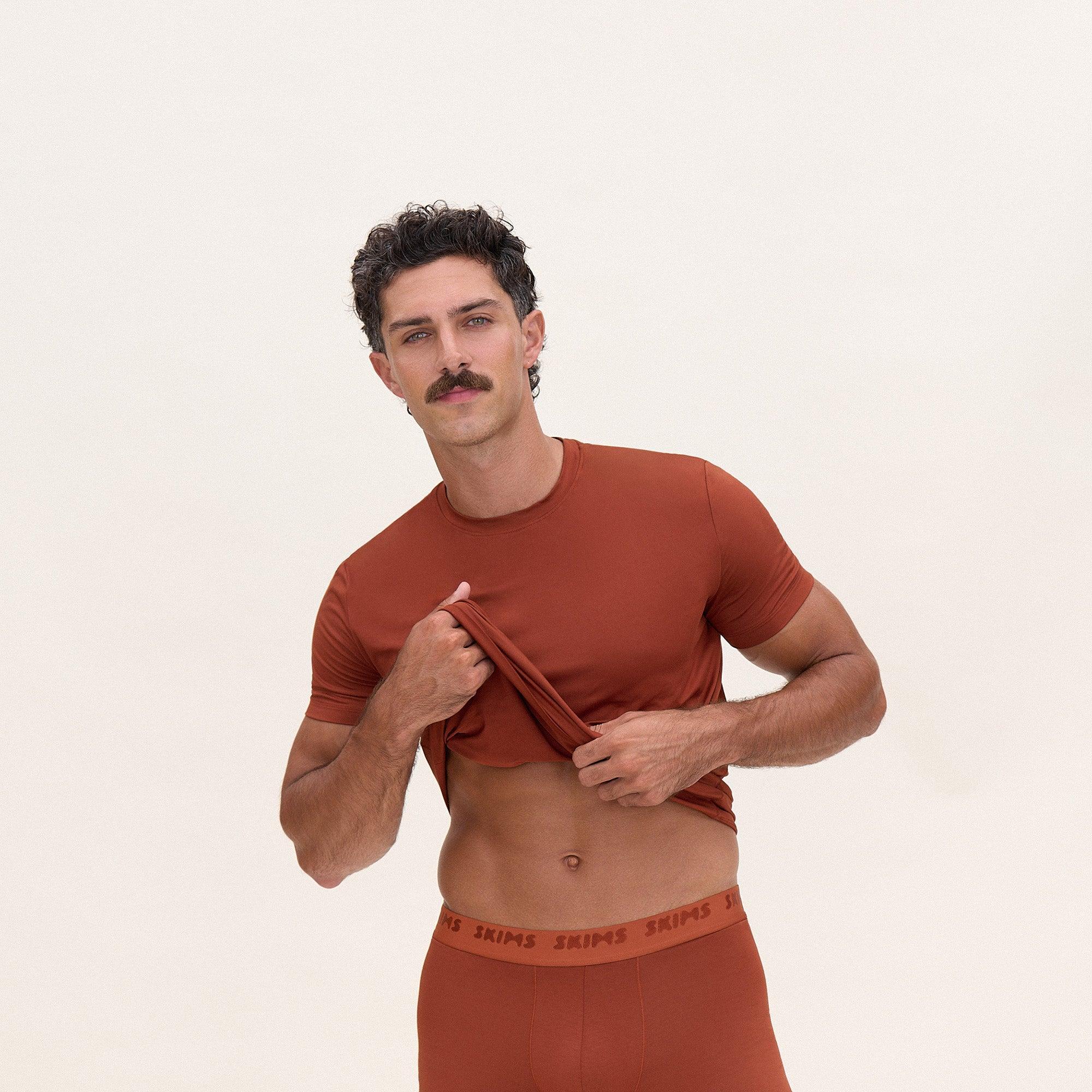 OUTDOOR JERSEY MENS CLASSIC T-SHIRT | RUST Product Image