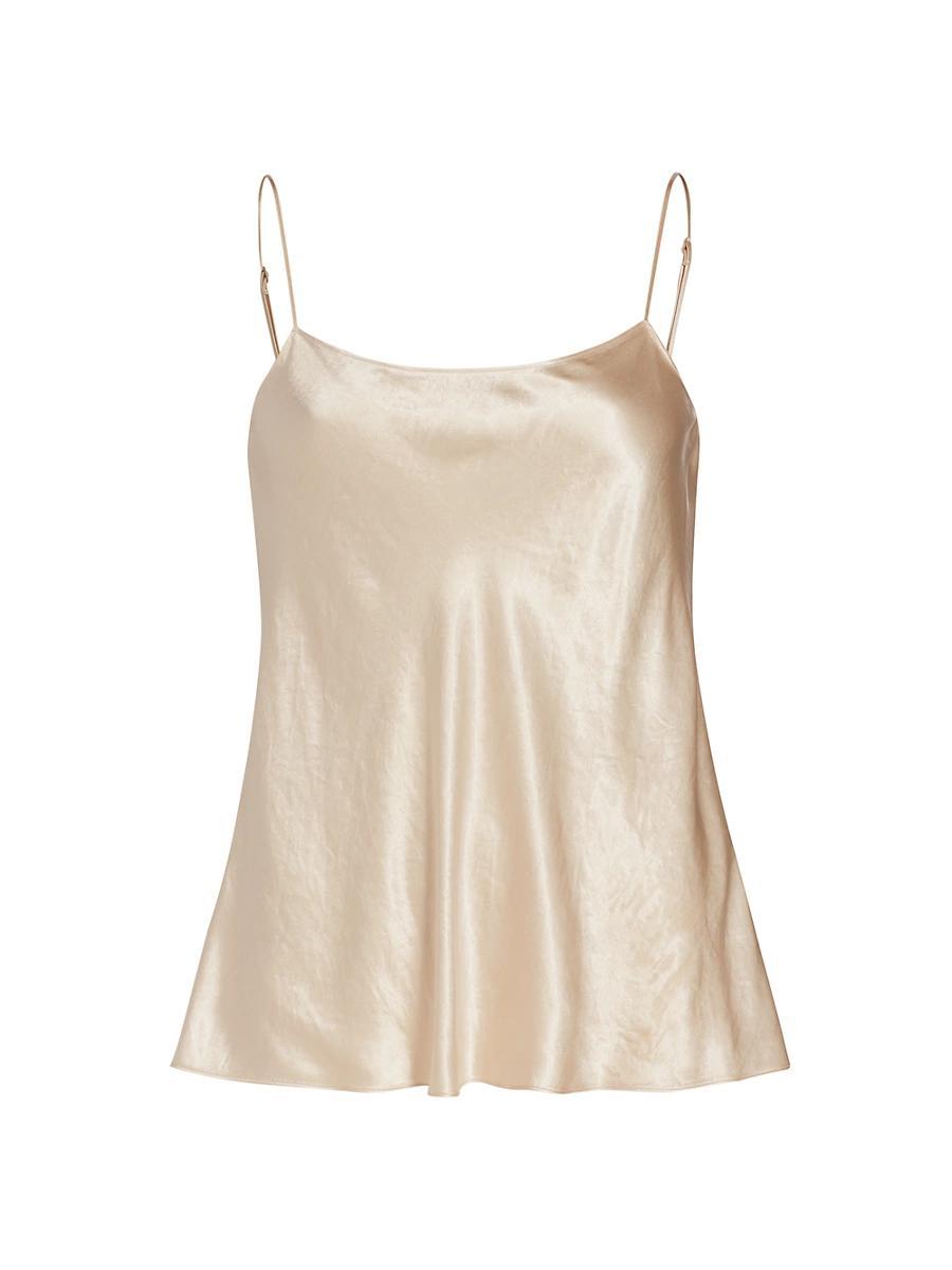Satin Scoop-Neck Cami Product Image